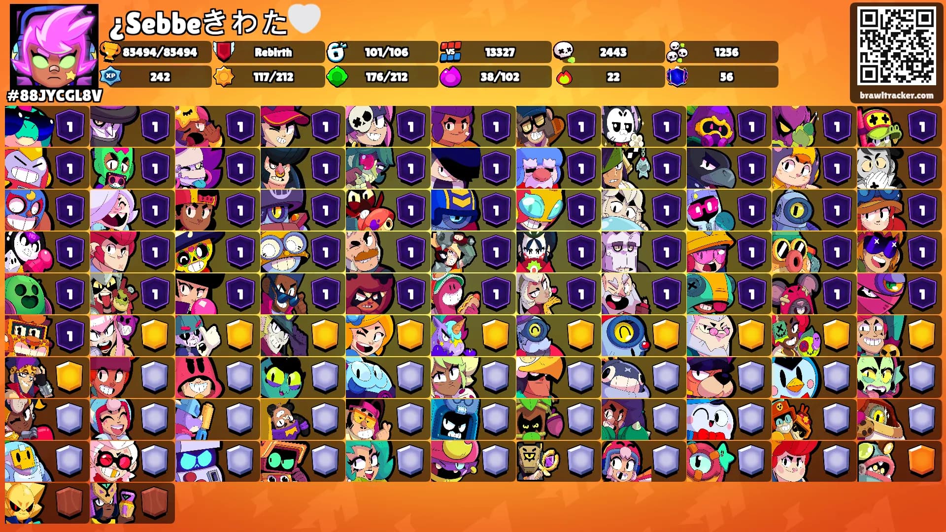 ¿Sebbeきわた🤍's Ranks