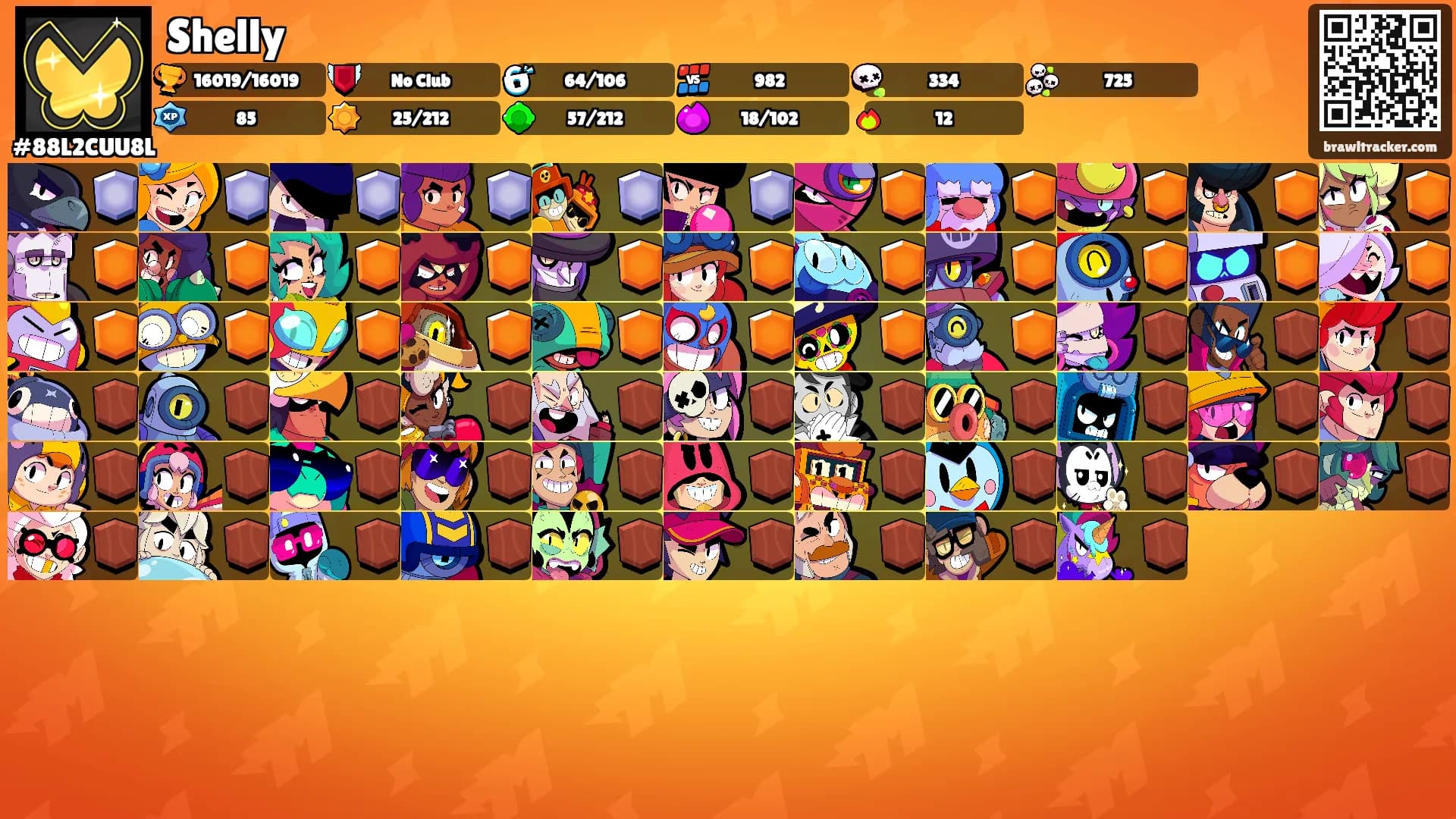 Shelly's Ranks