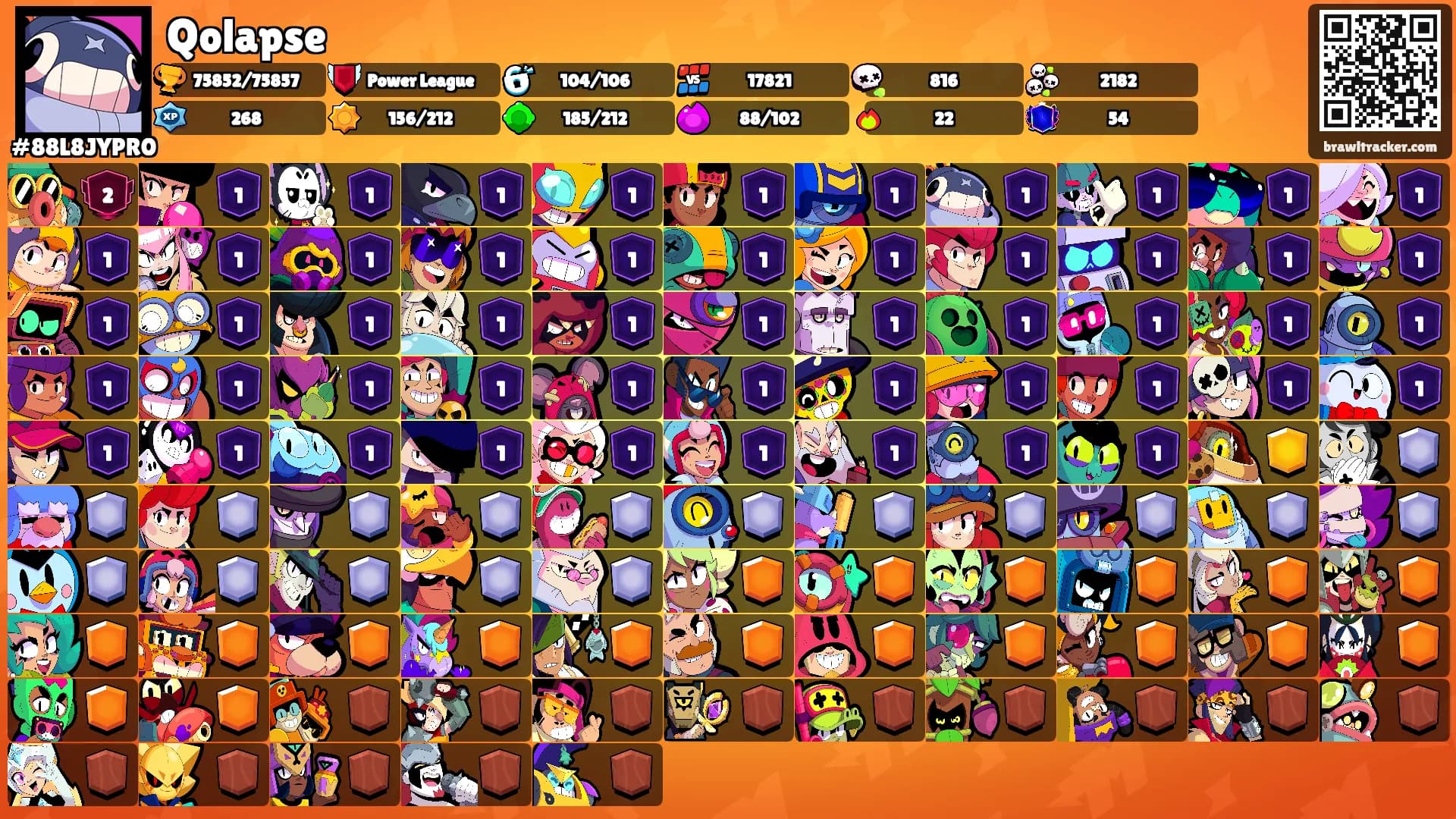 Qolapse's Ranks