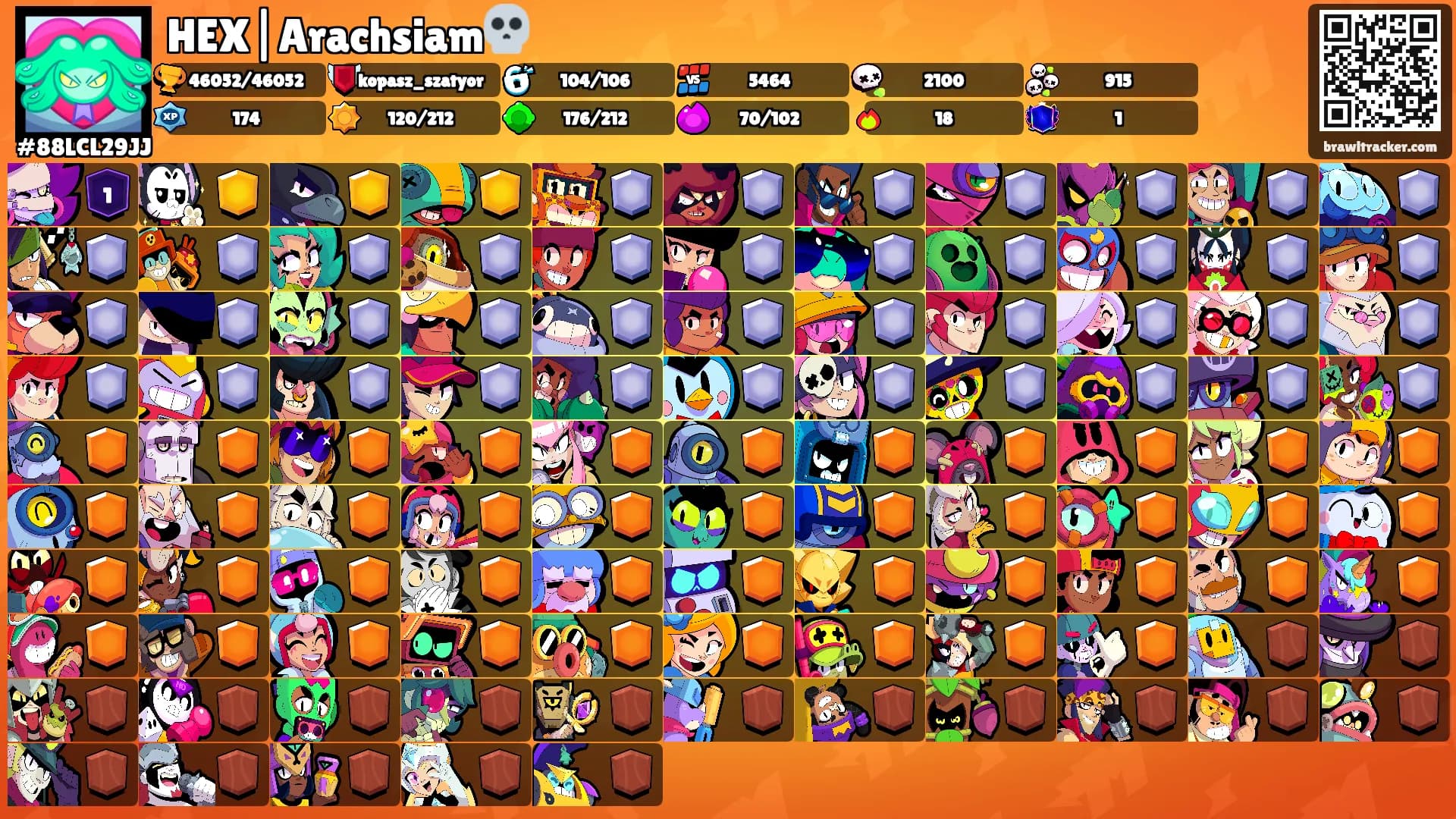 HEX|Arachsiam💀's Ranks