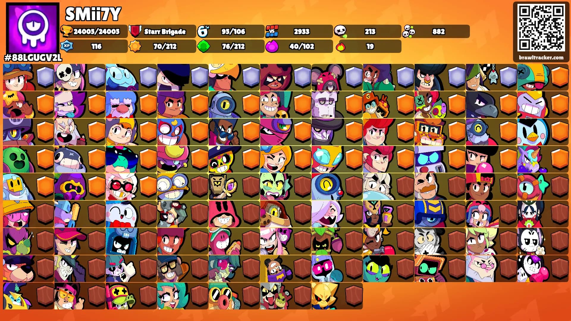 SMii7Y's Ranks