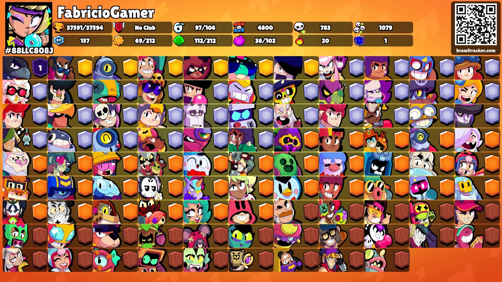 FabricioGamer⚡'s Ranks