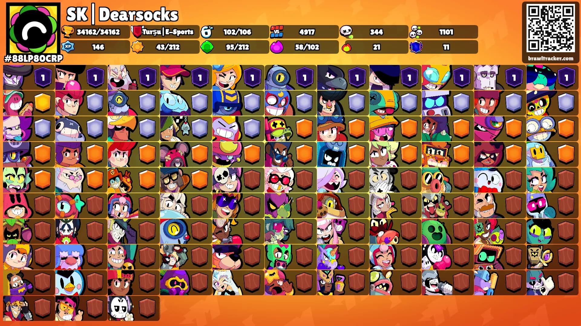 SK|Dearsocks's Ranks