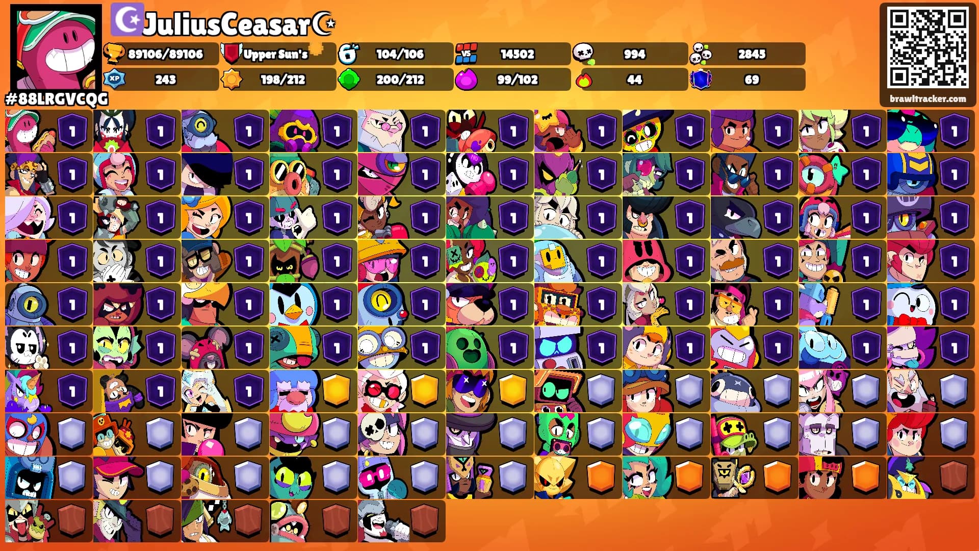 ☪️JuliusCeasar☪'s Ranks