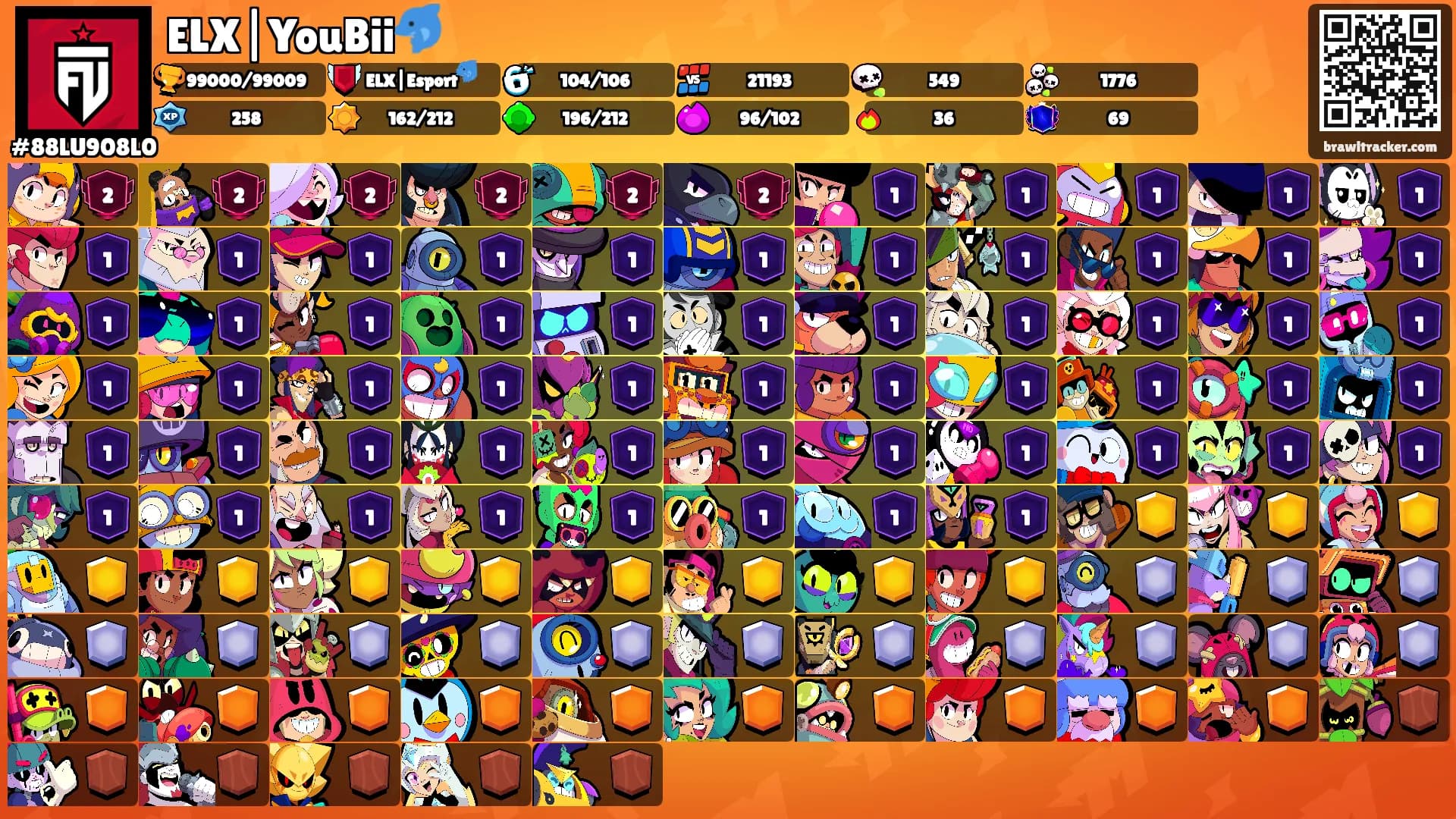 ELX|YouBii🐬's Ranks