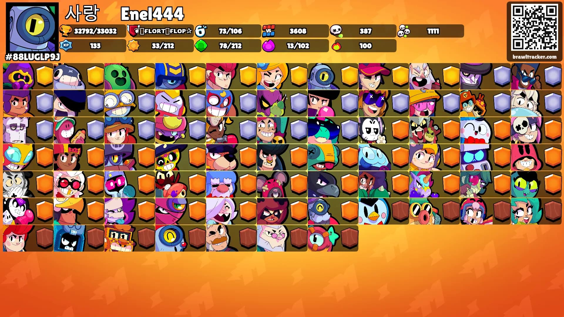 사랑 ⚡Enel444's Ranks