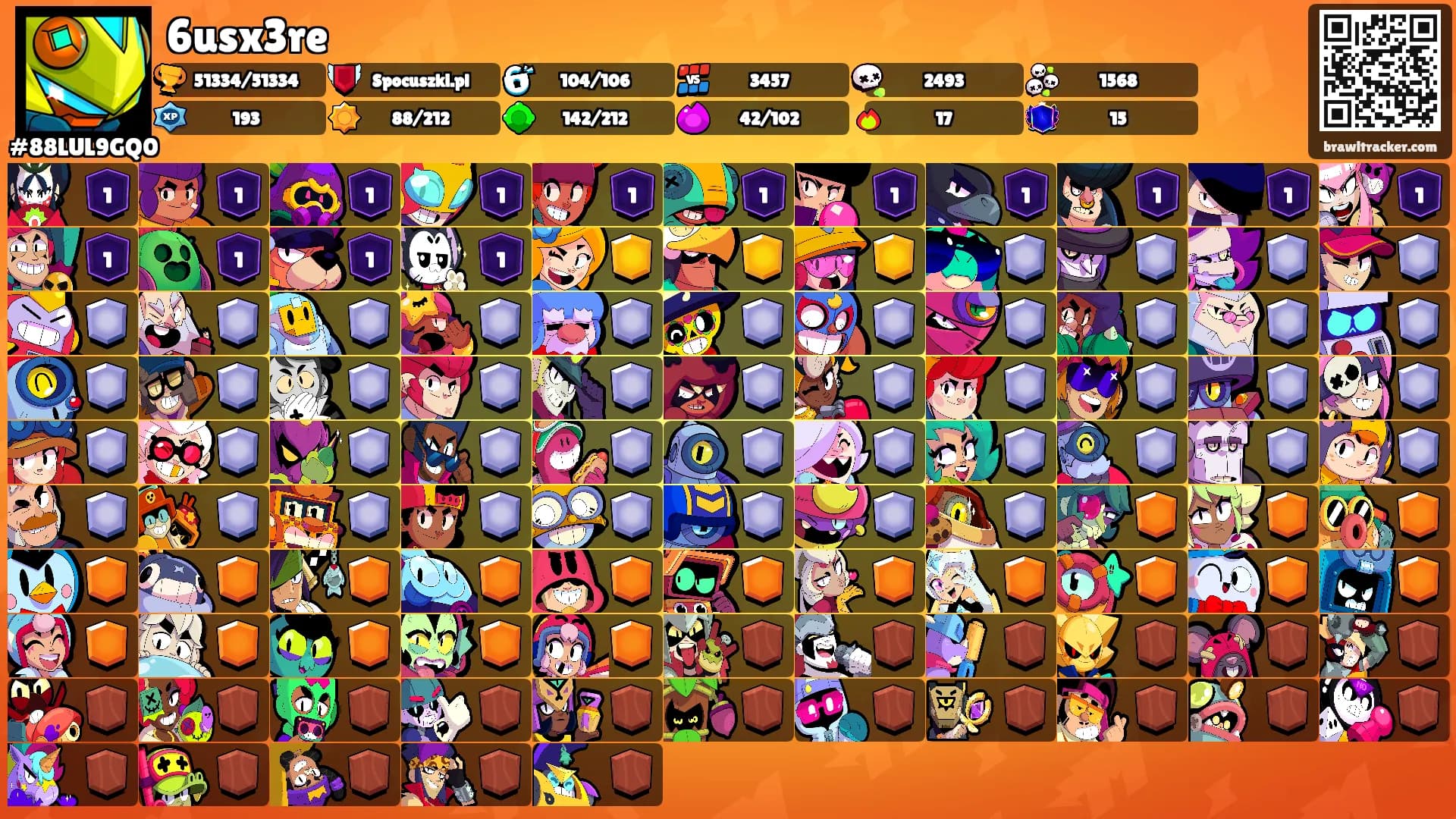 6usx3re's Ranks