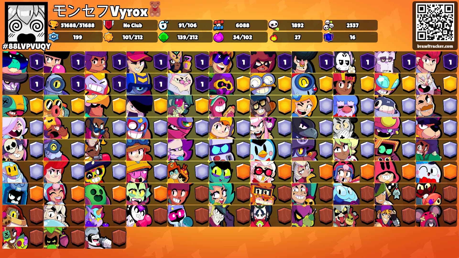 モンセフVyrox🧸's Ranks