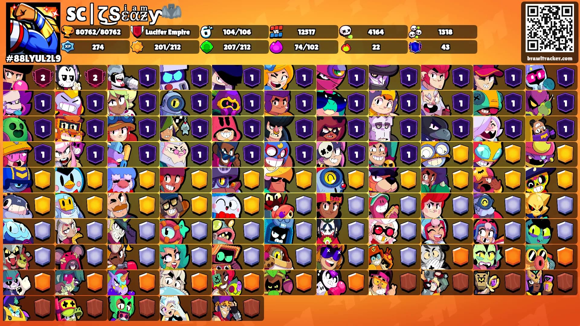 SC|ζ͜Տɛͥαͣᵶͫƴ🦇's Ranks