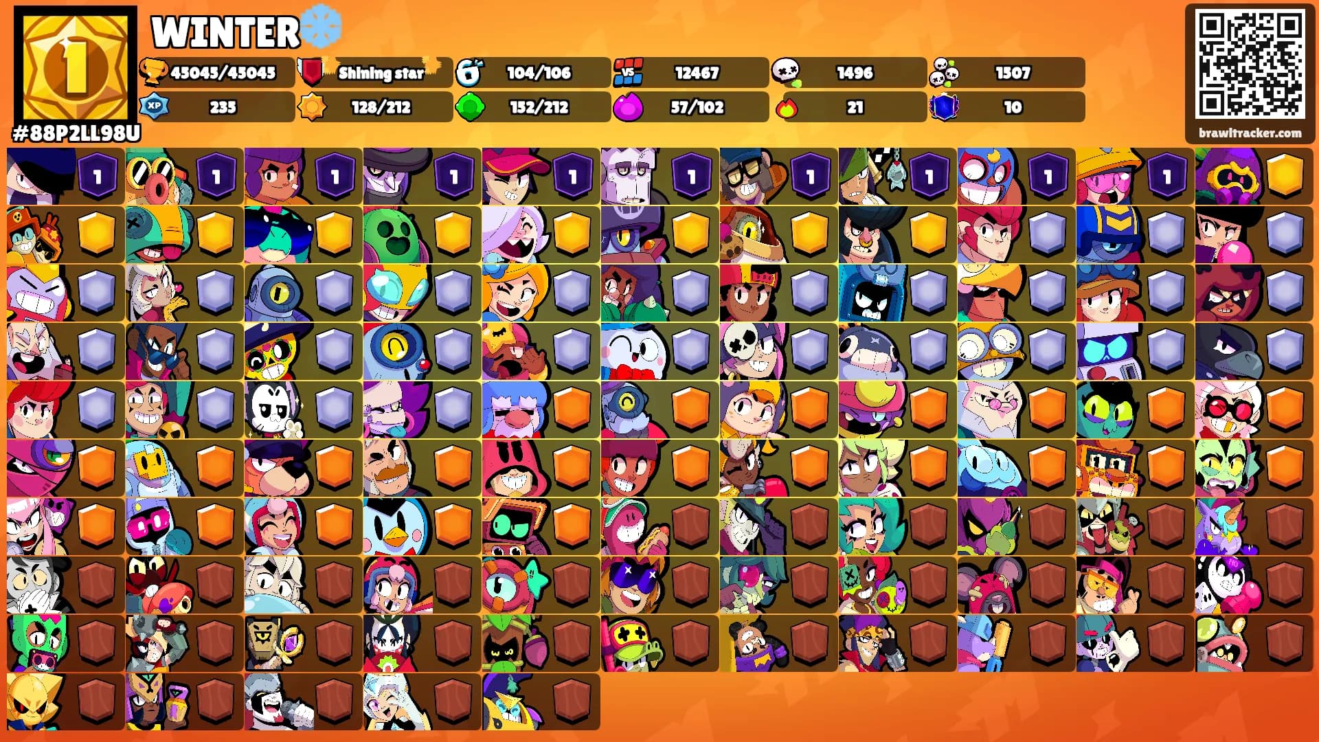 WINTER❄️'s Ranks