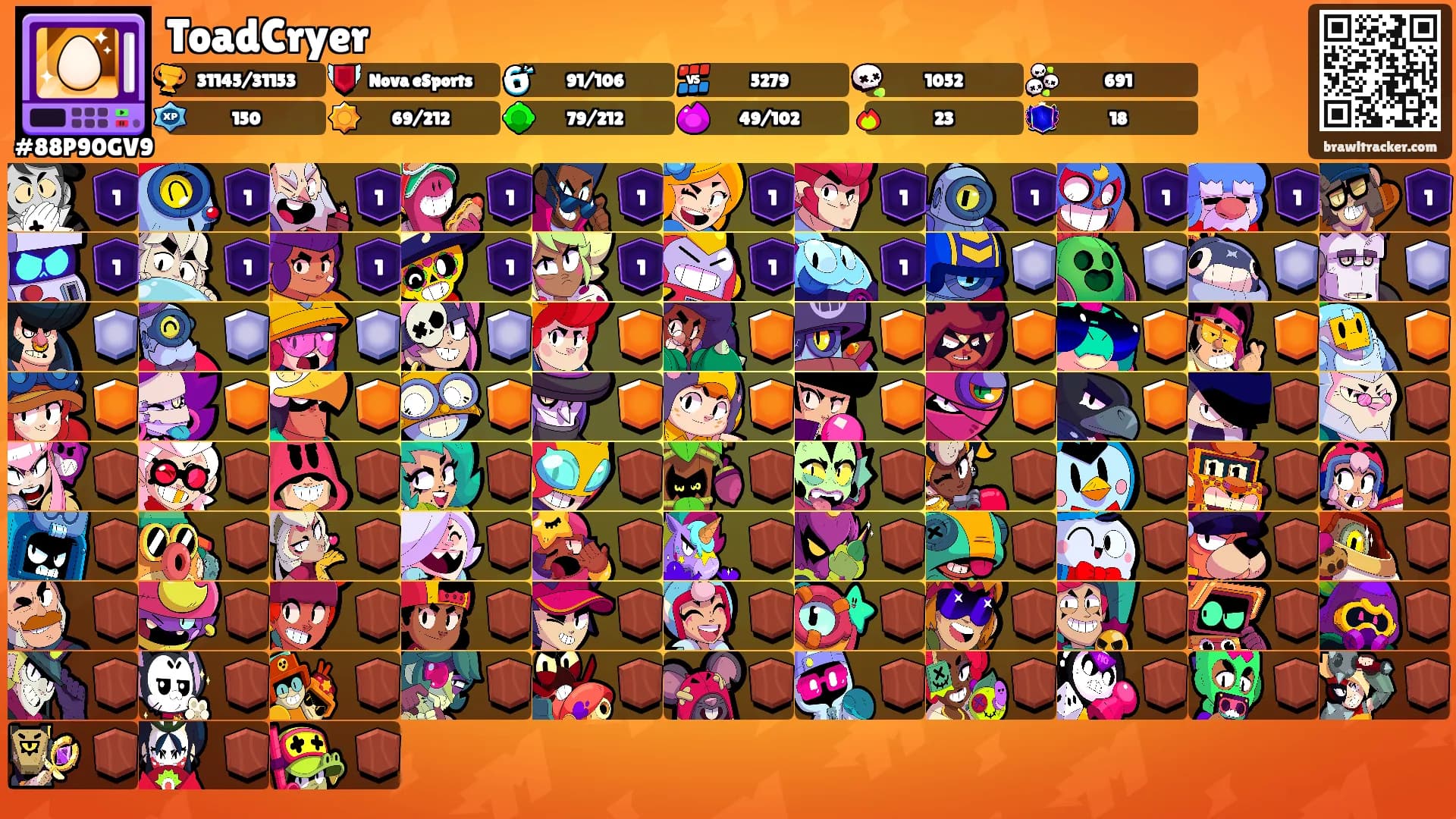 ToadCryer's Ranks