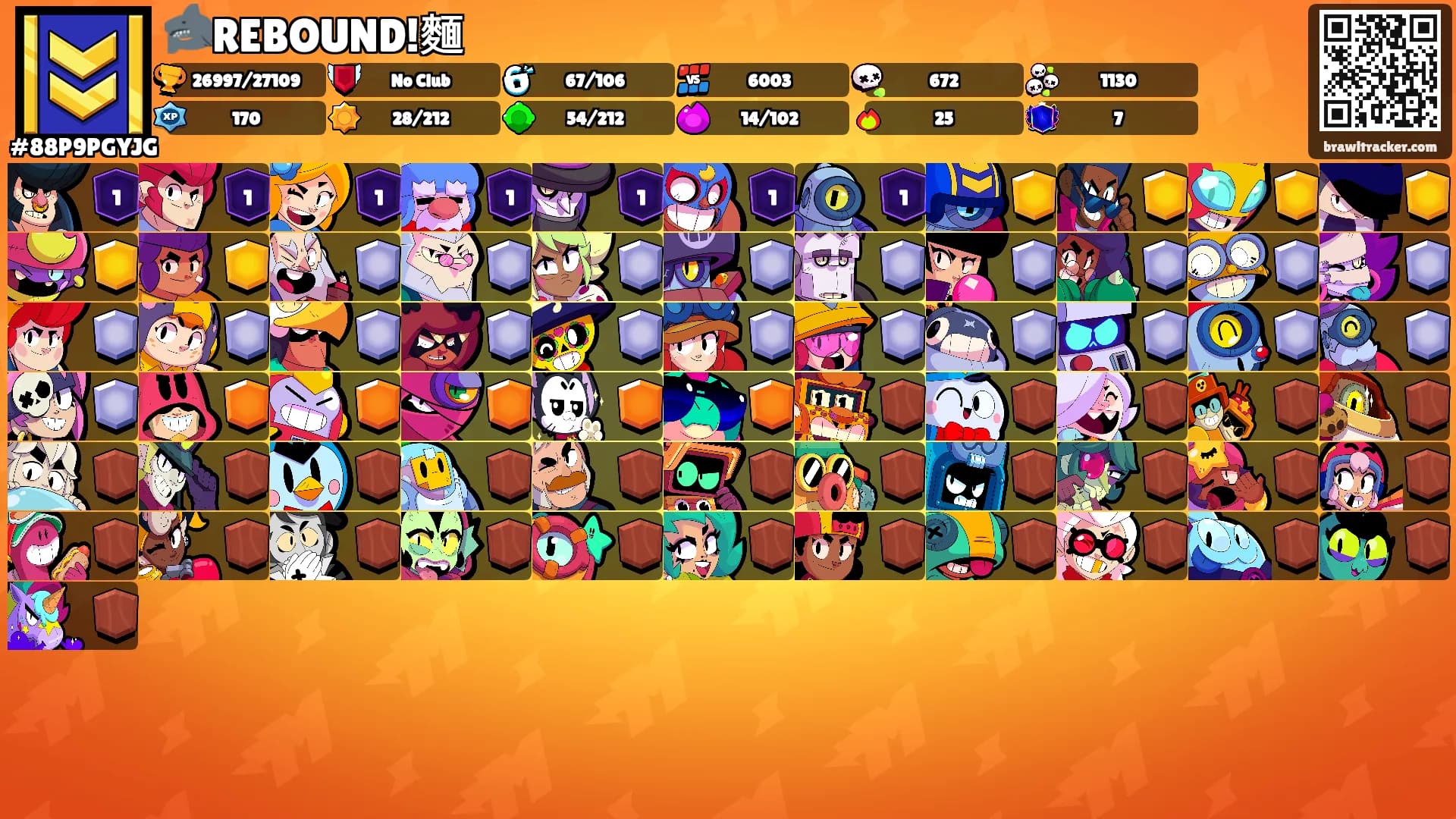 🦈REBOUND!麵's Ranks