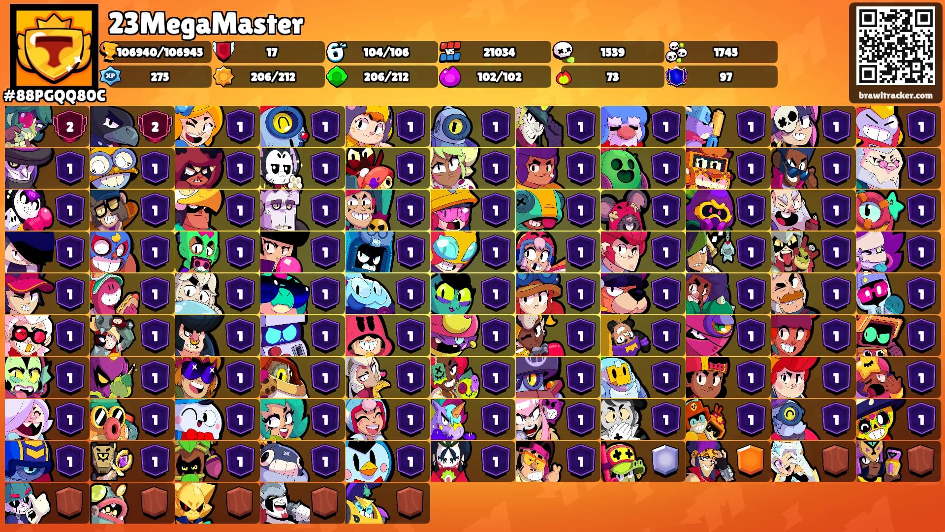 23MegaMaster's Ranks