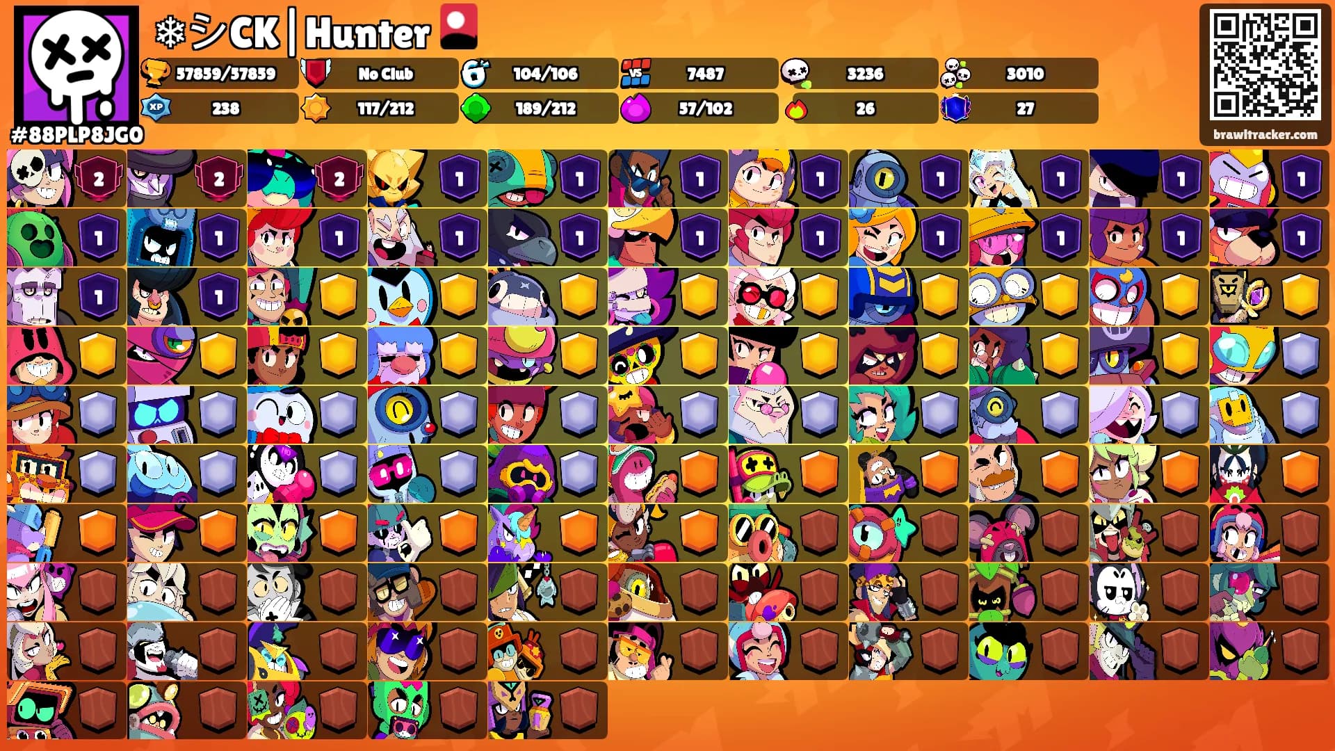 ❄シ︎CK|Hunter⛩🎴's Ranks