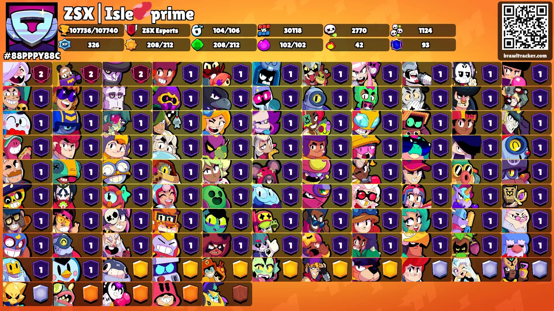 ZSX|Isle💞prime's Ranks