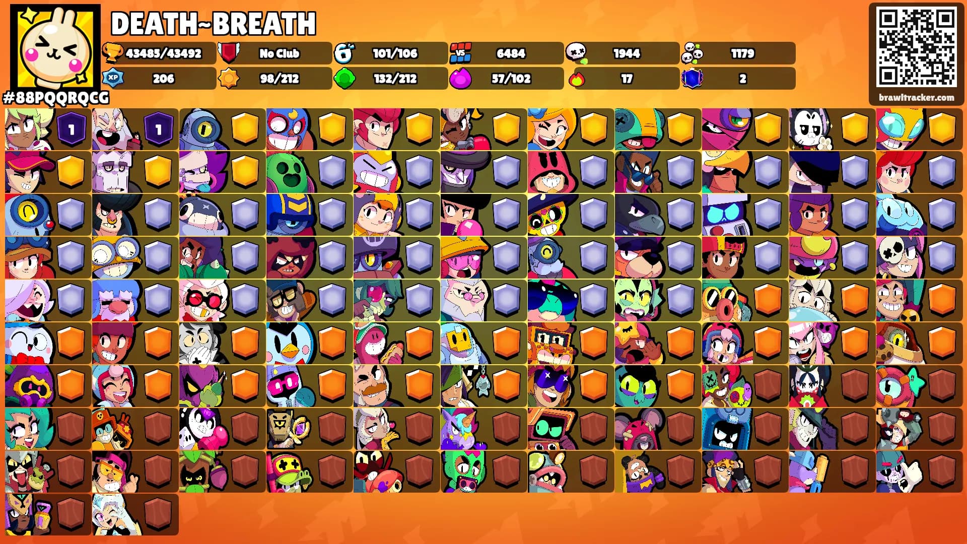 DEATH~BREATH's Ranks