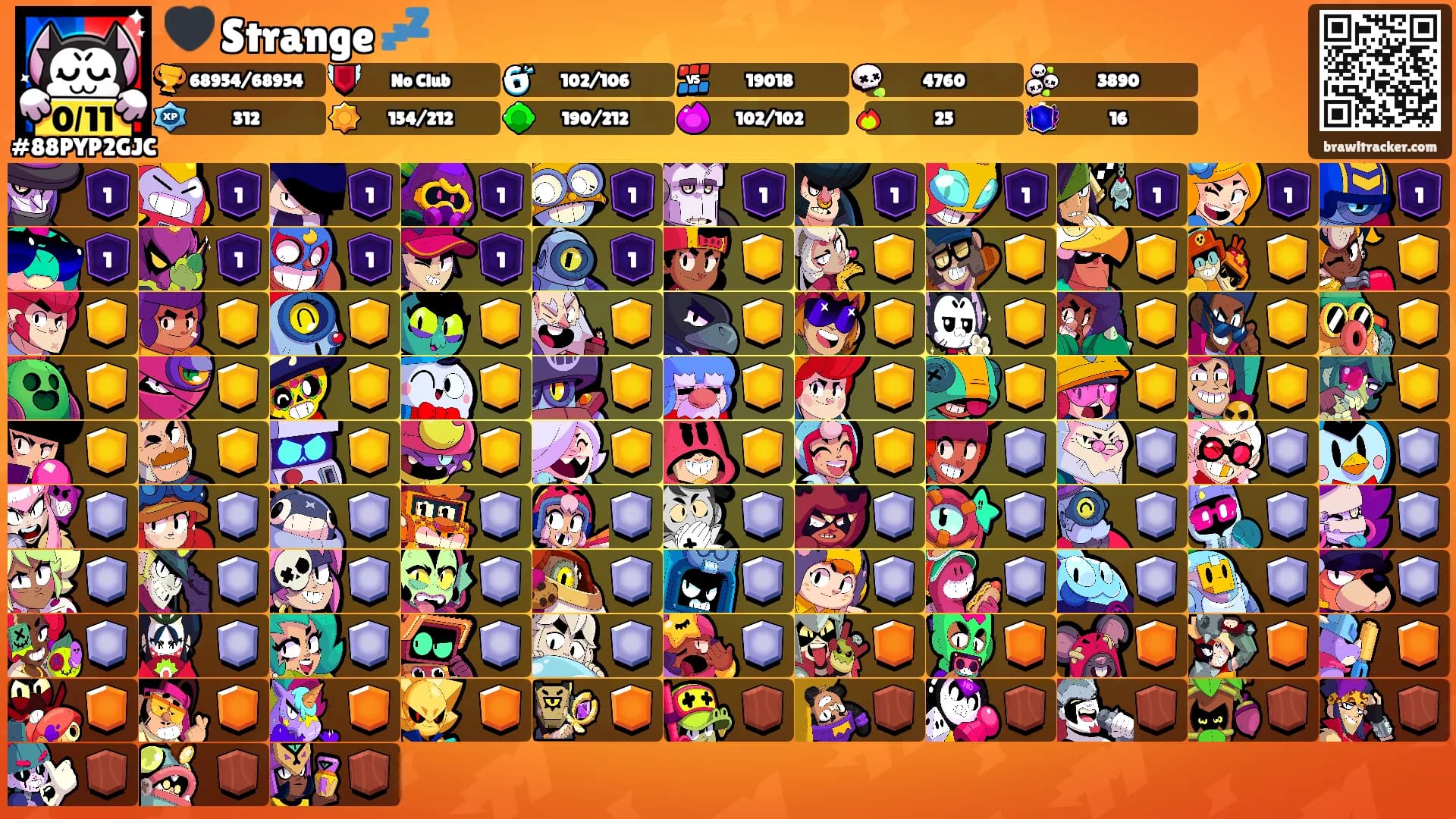 🖤 Strange 💤's Ranks