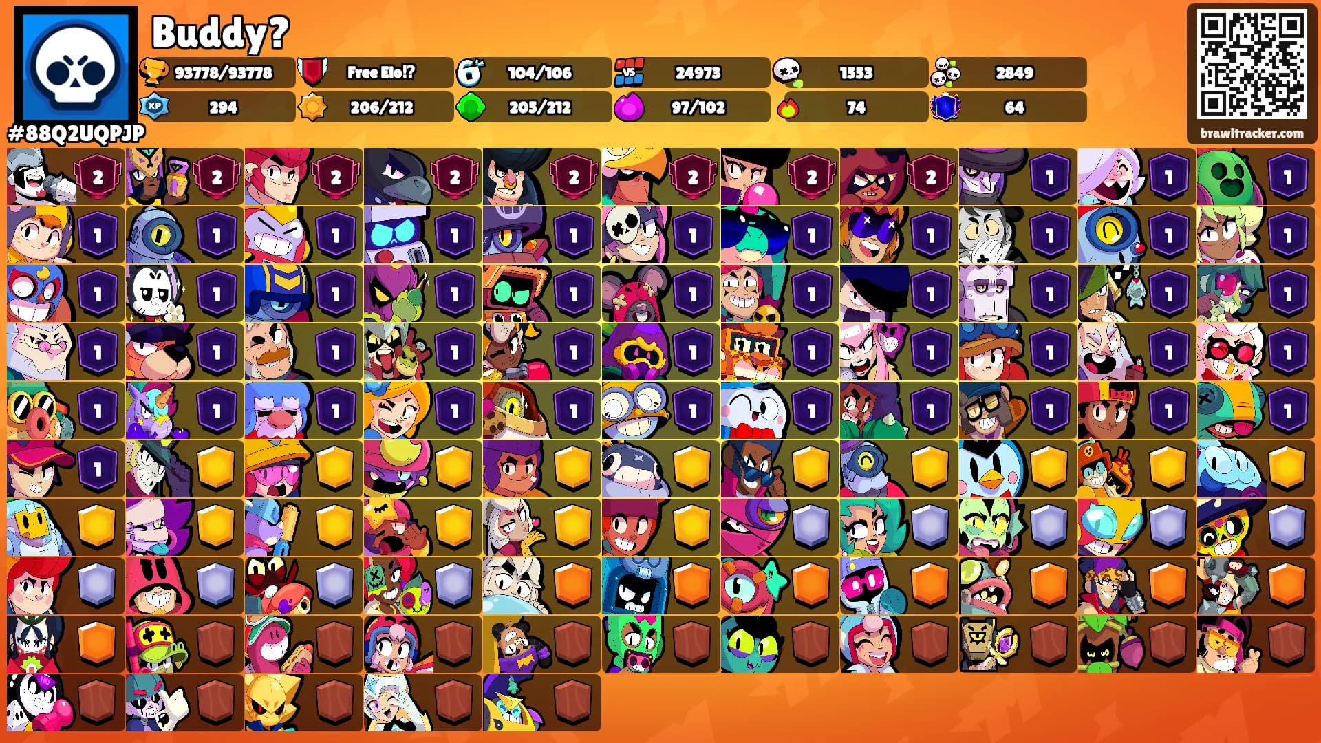 Buddy?'s Ranks