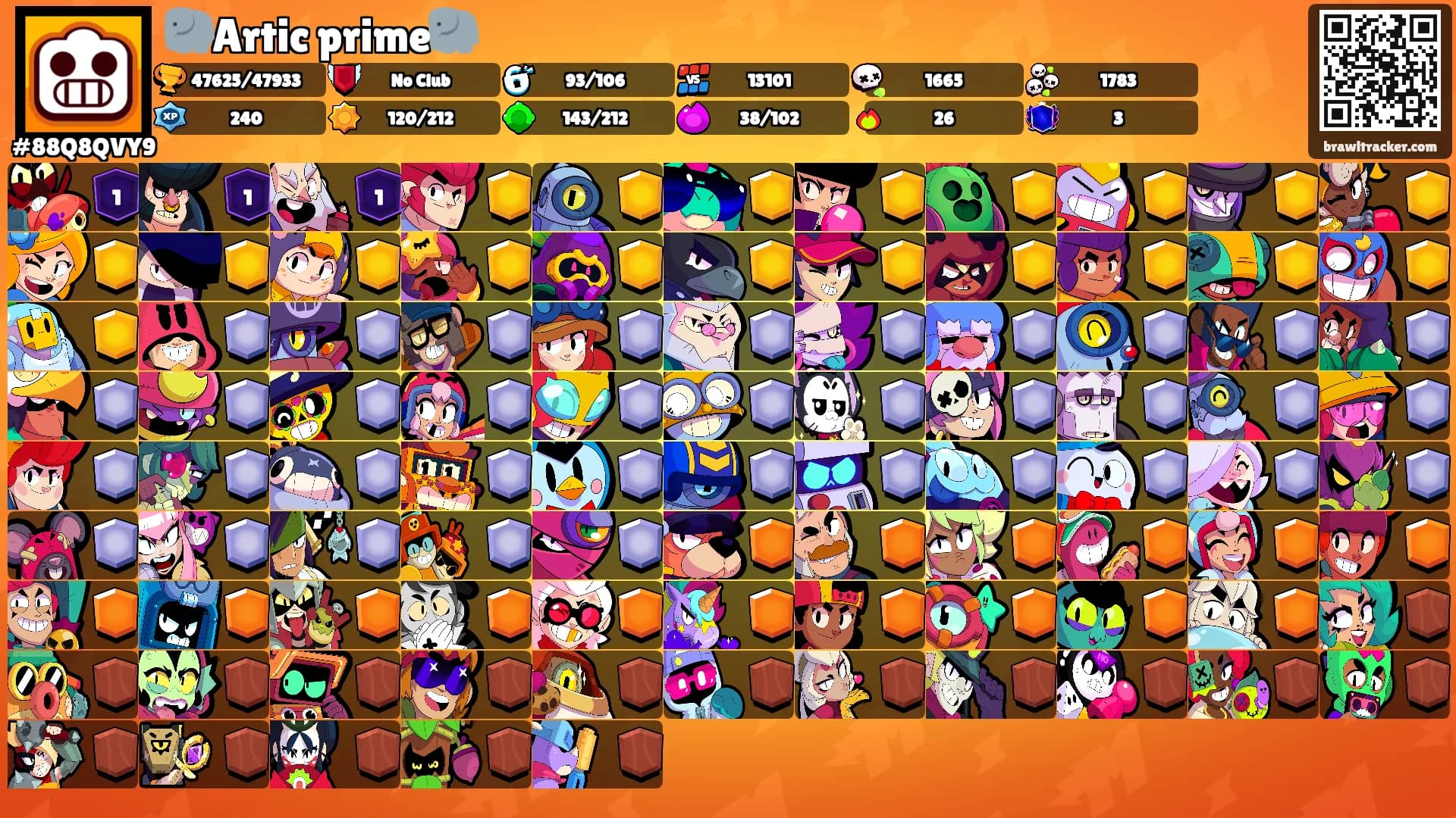 🐘Artic prime🐘's Ranks