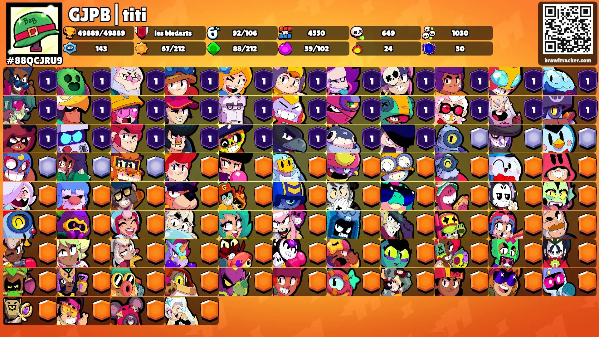 GJPB|titi's Ranks