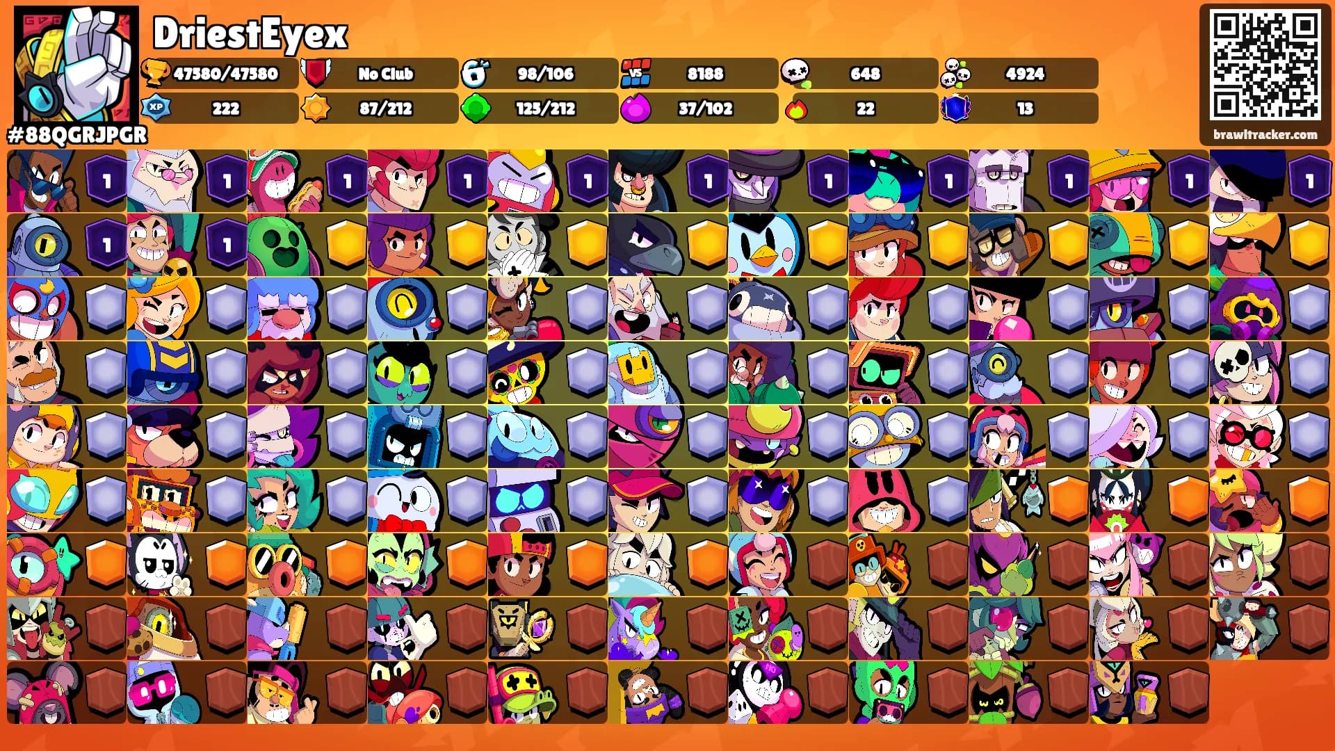 DriestEyex's Ranks