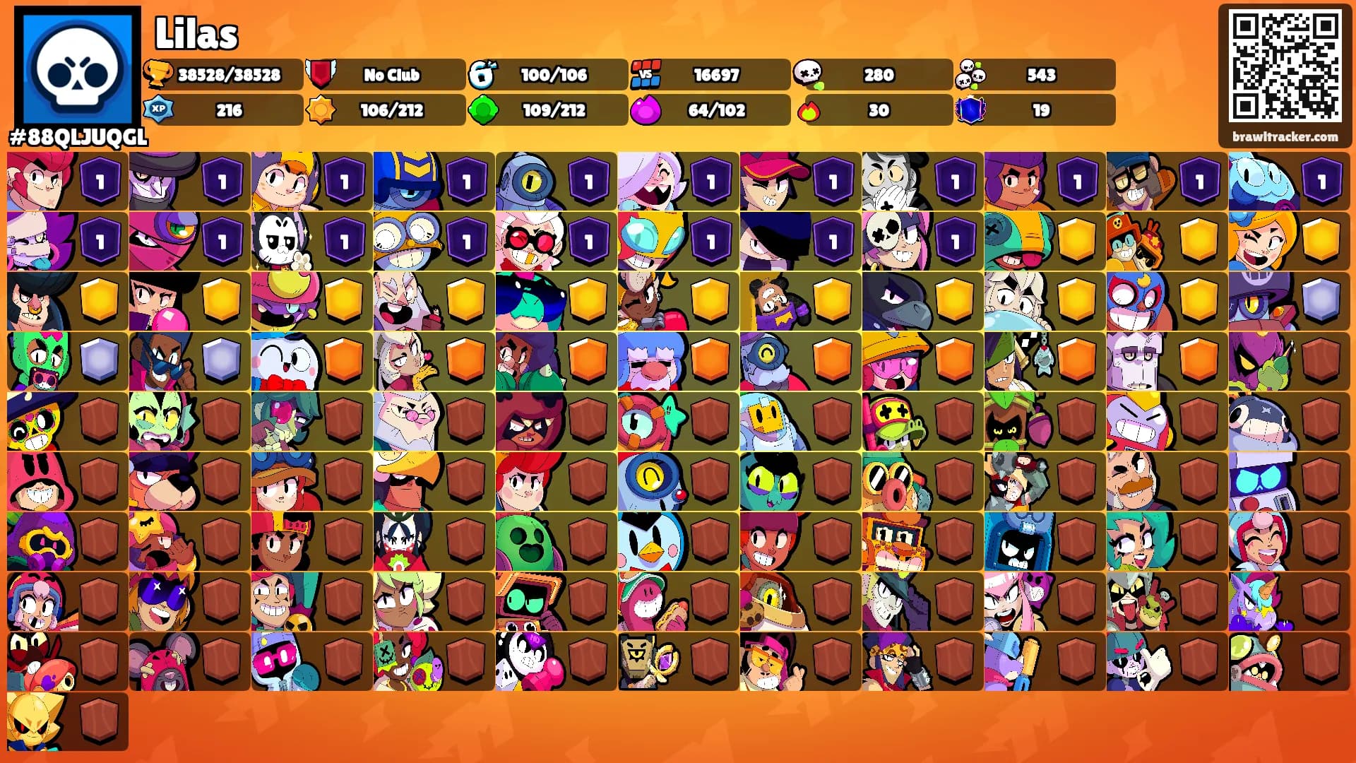 Lilas's Ranks
