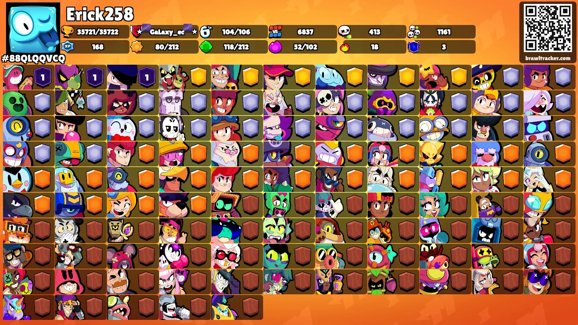 Erick258's Ranks
