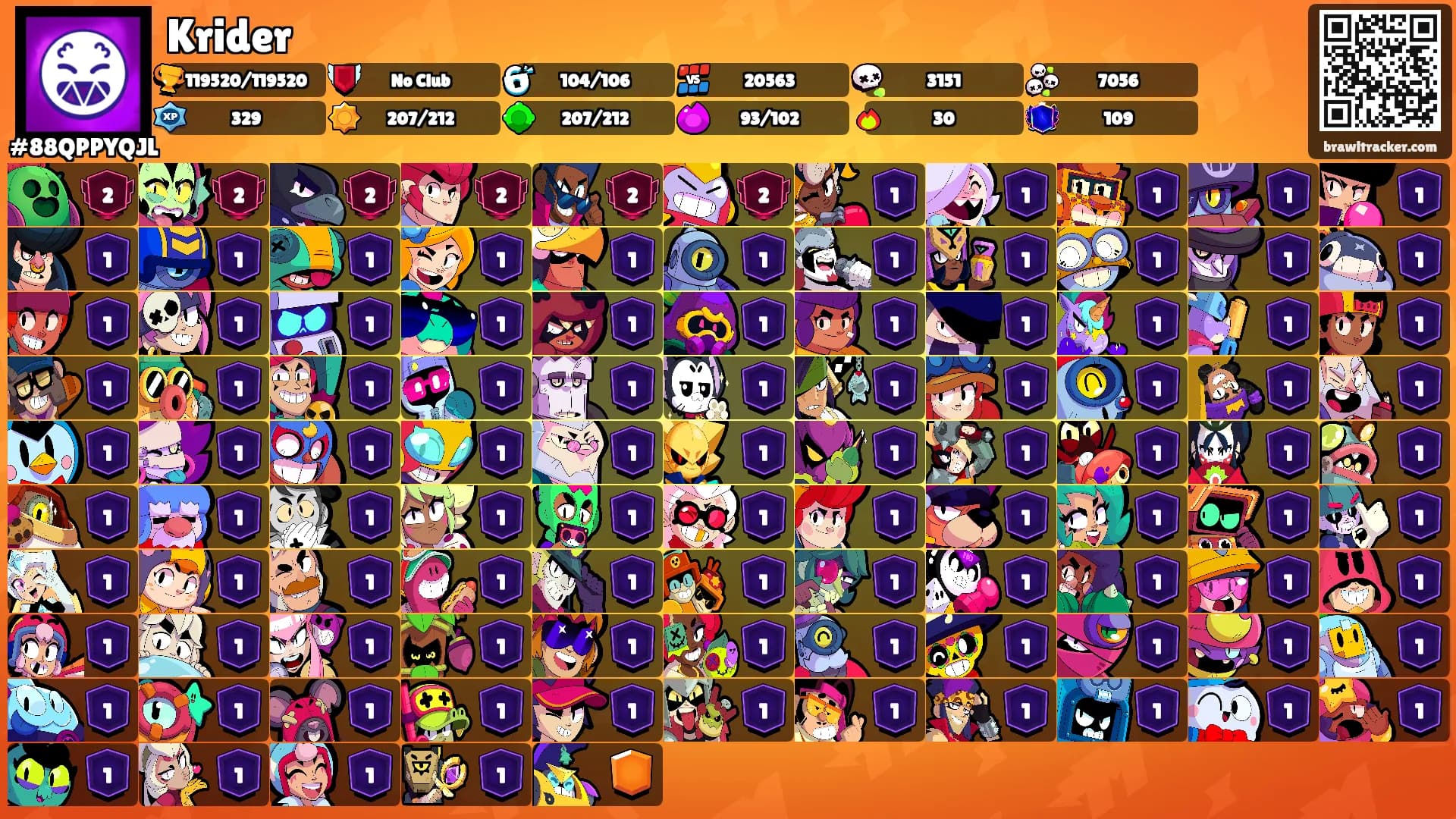 Krider's Ranks