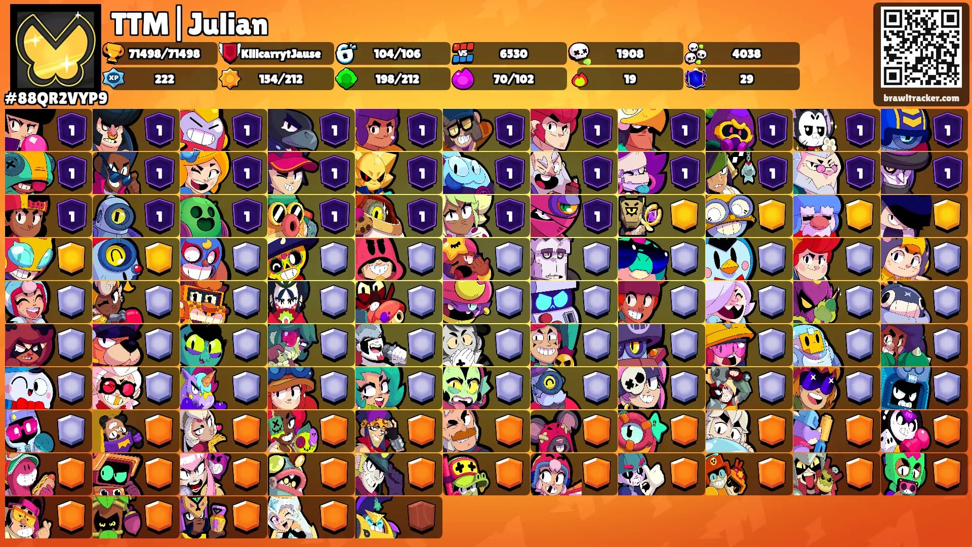TTM|Julian's Ranks