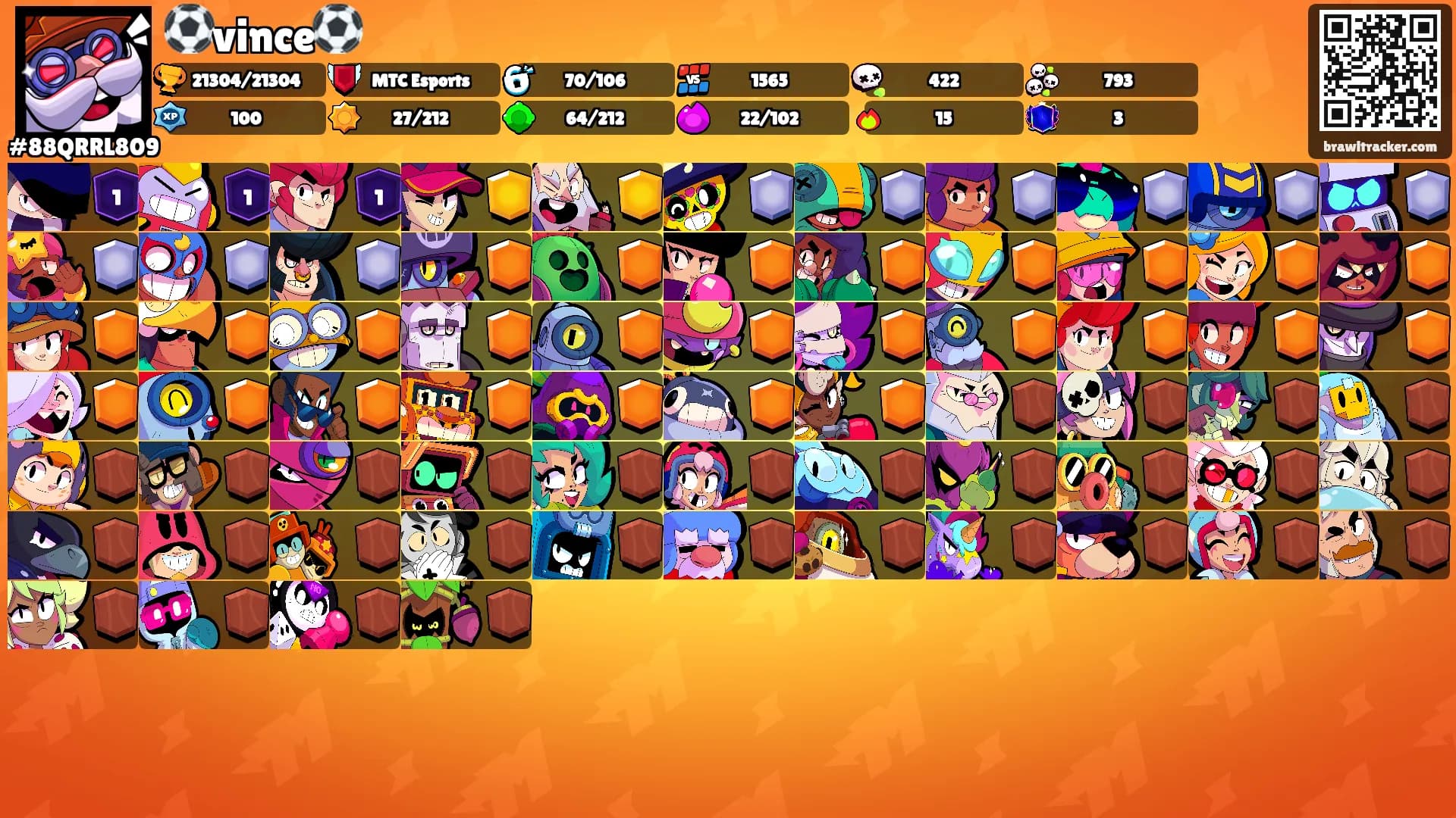 ⚽️vince⚽️'s Ranks