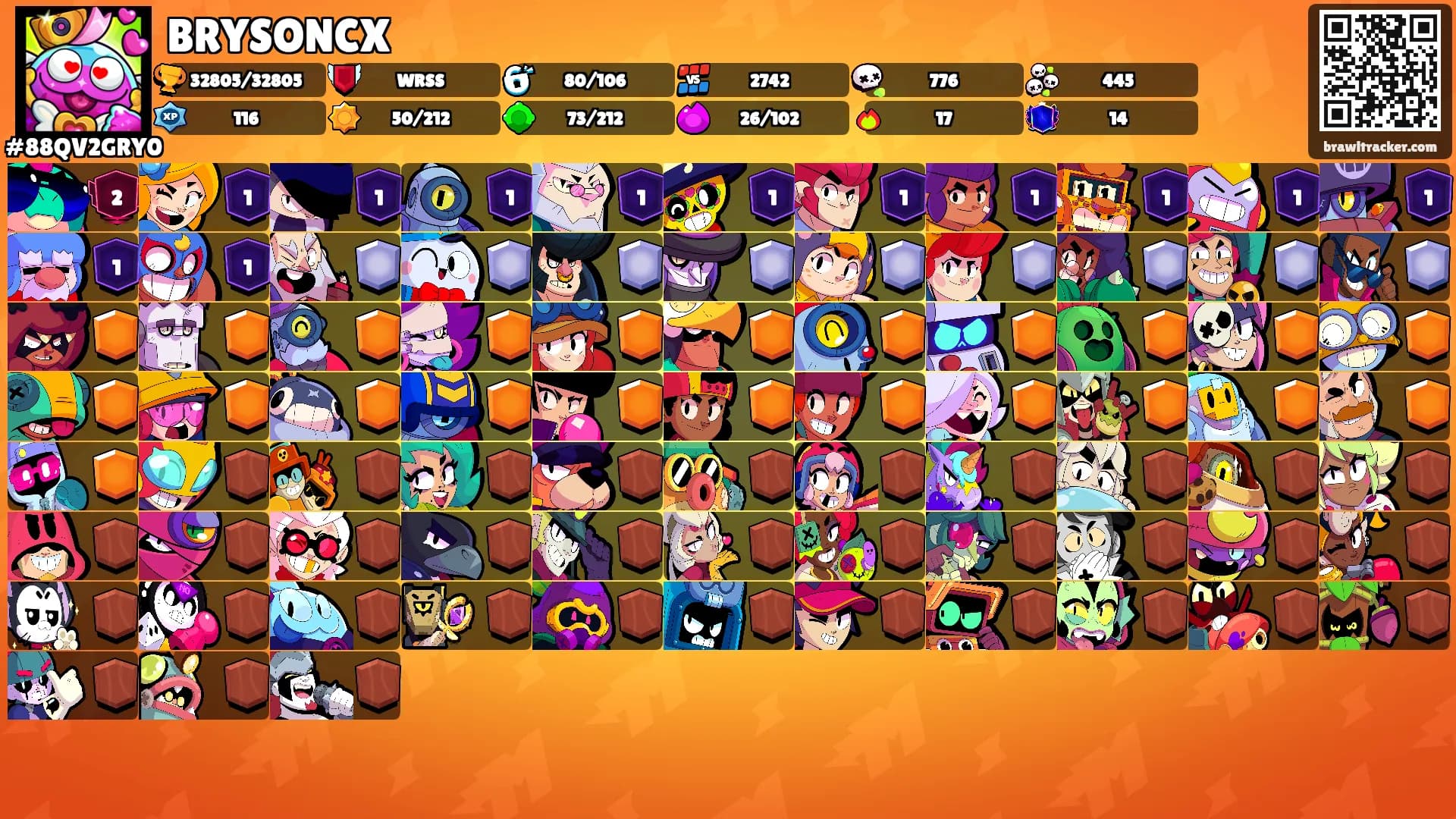 BRYSONCX's Ranks