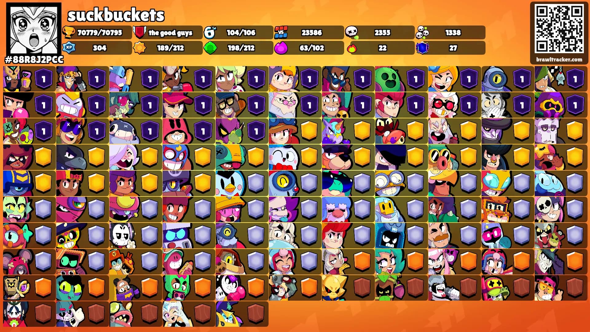 suckbuckets's Ranks