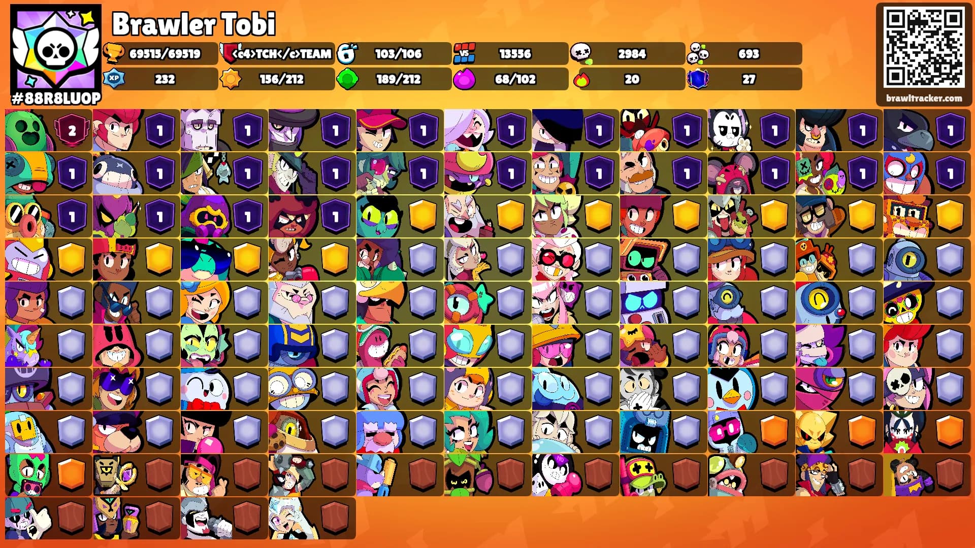 Brawler Tobi's Ranks