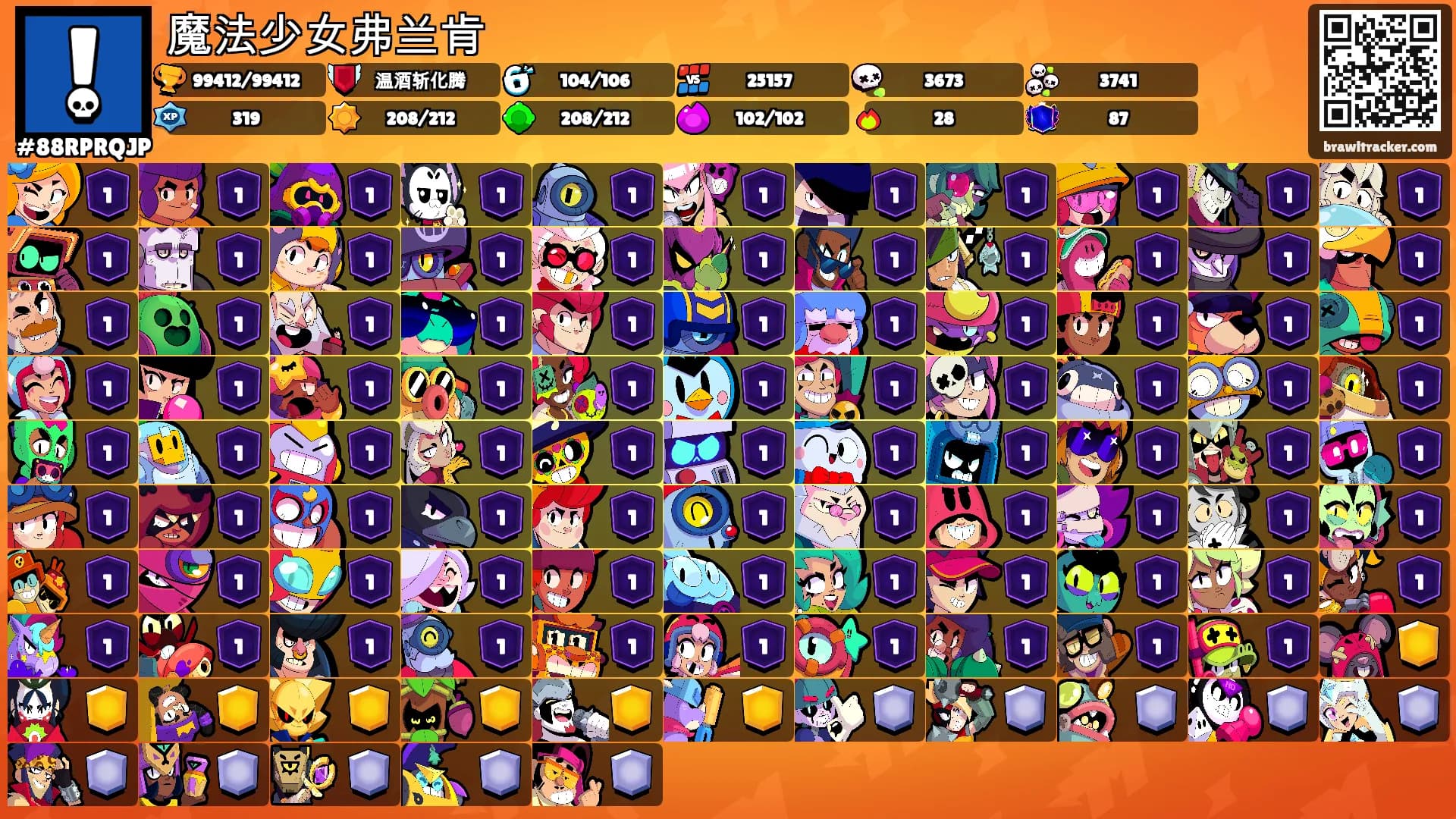 魔法少女弗兰肯's Ranks