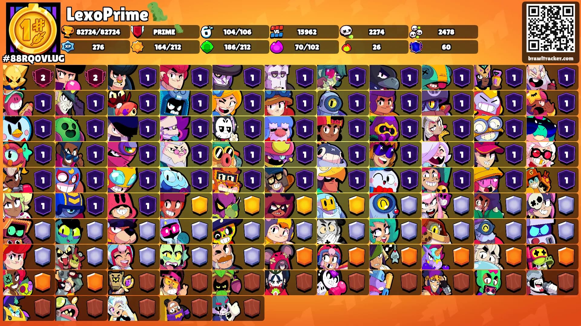 LexoPrime🦖's Ranks