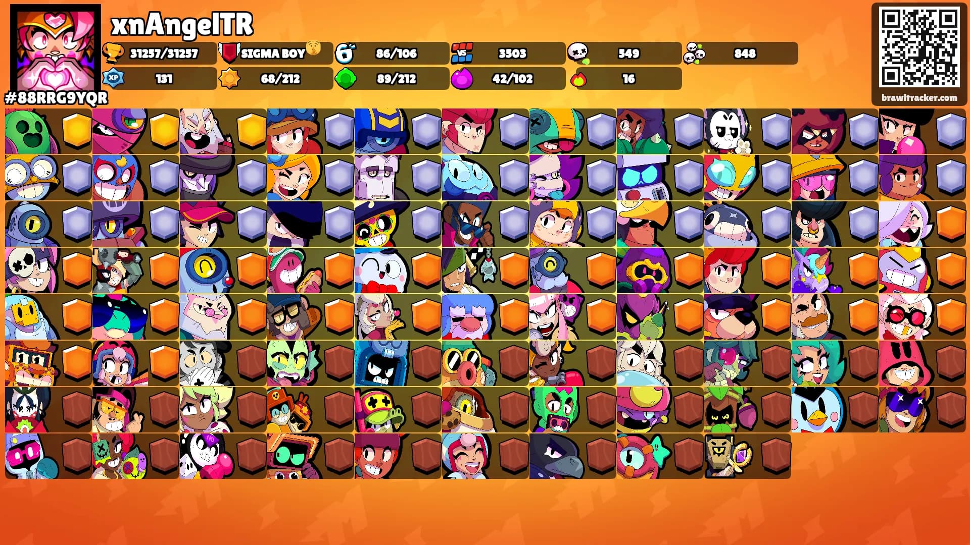 xnAngelTR's Ranks