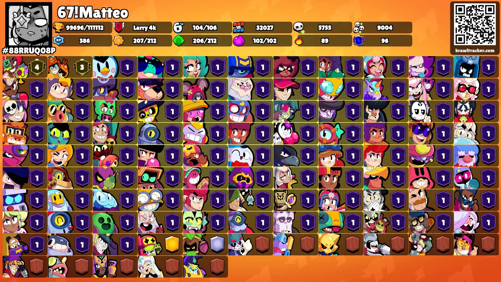 67!Matteo's Ranks