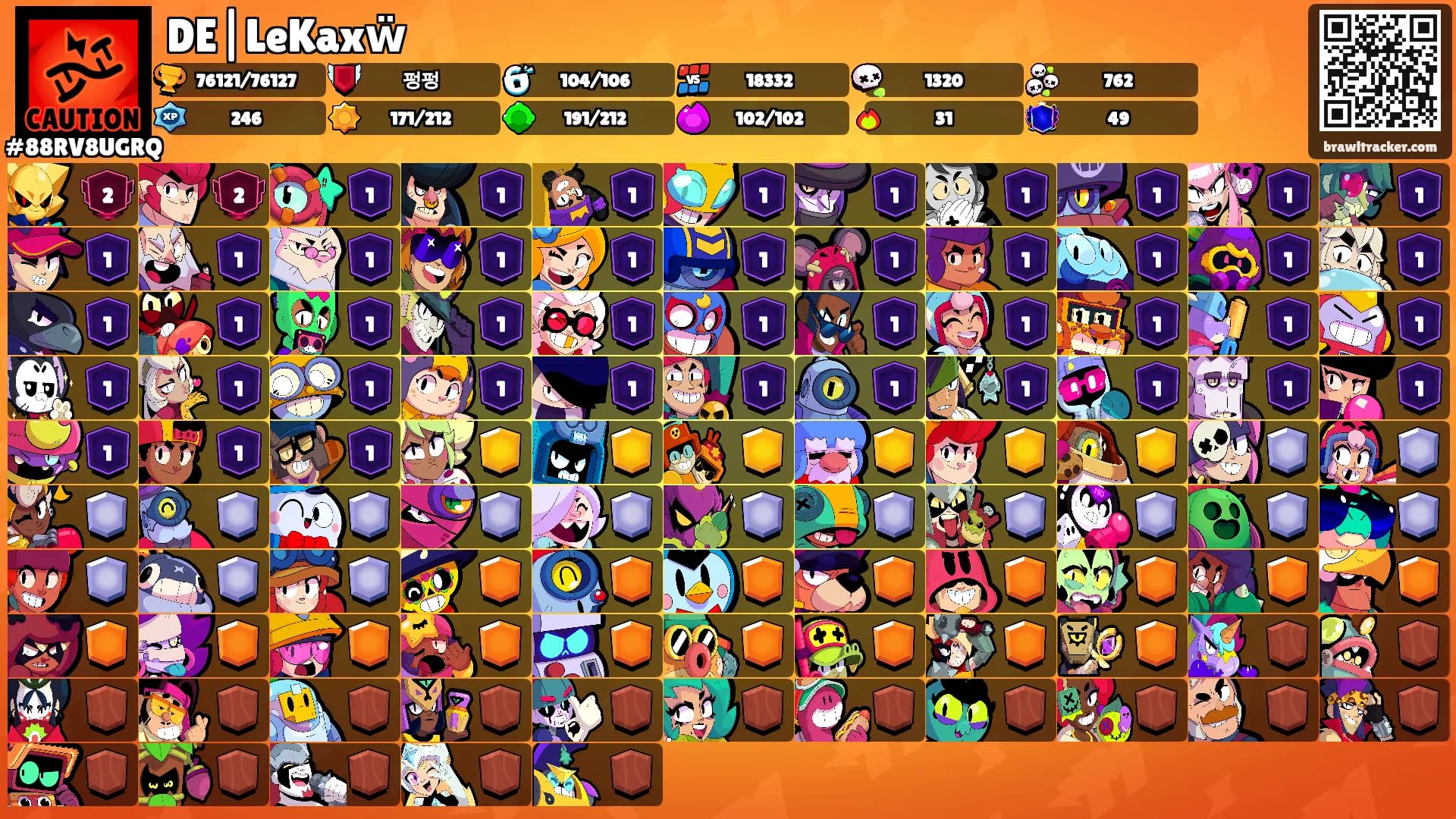 DE|LeKaxẅ's Ranks