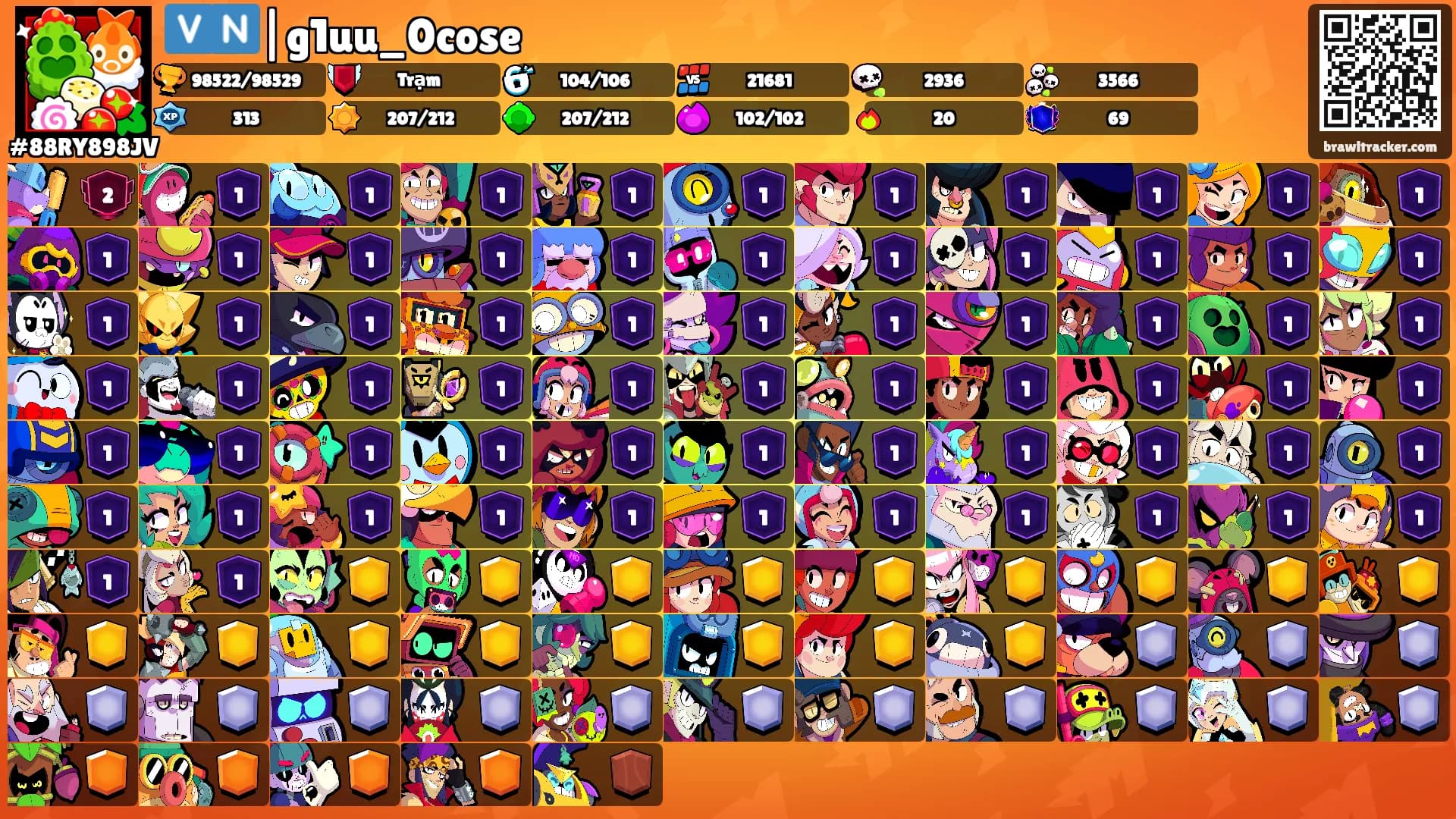 🇻🇳|g1uu_0cose's Ranks