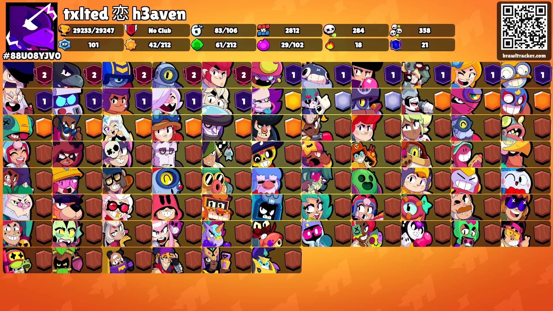 txlted 恋 h3aven's Ranks