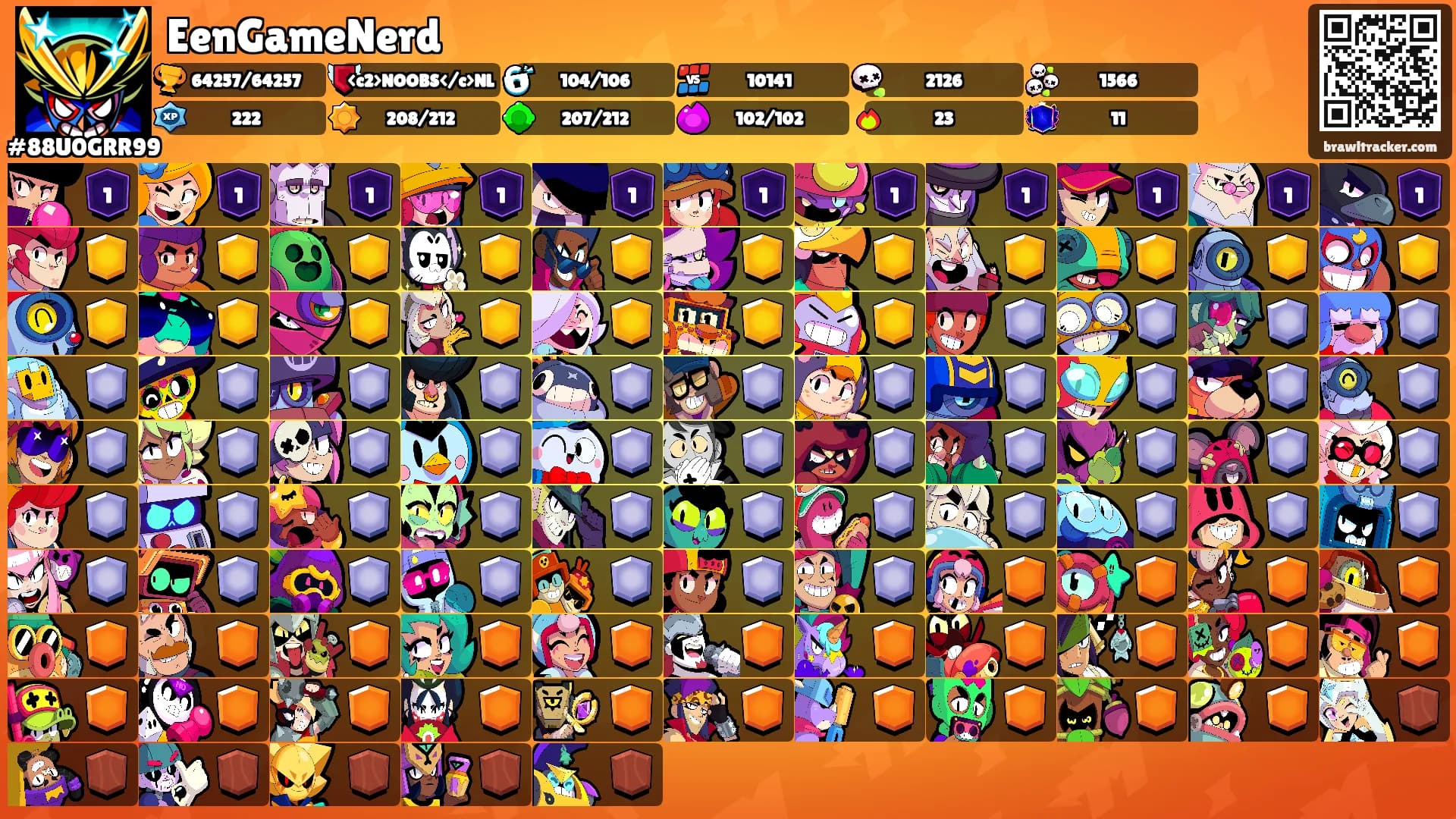 EenGameNerd's Ranks