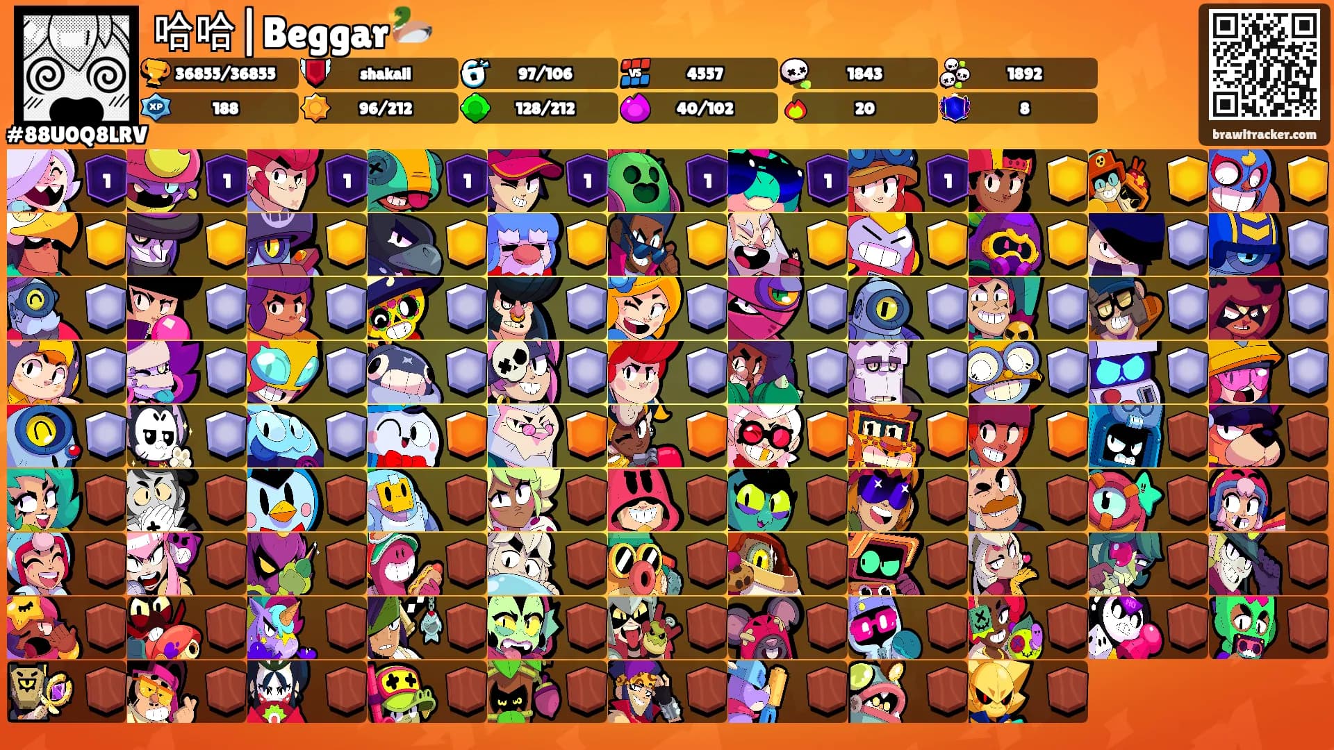 哈哈|Beggar🦆's Ranks
