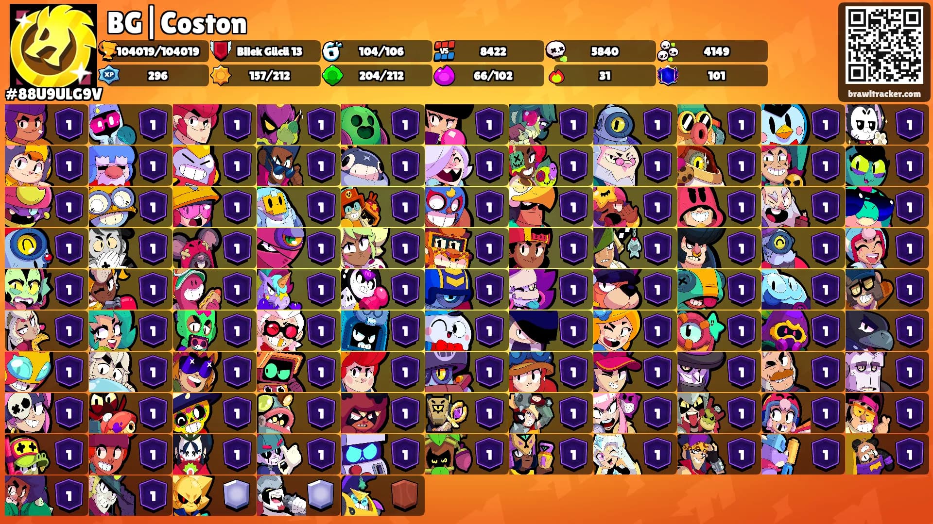 BG|Coston's Ranks