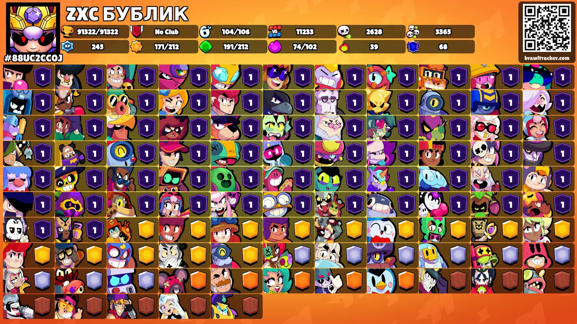 ZXC БУБЛИК's Ranks