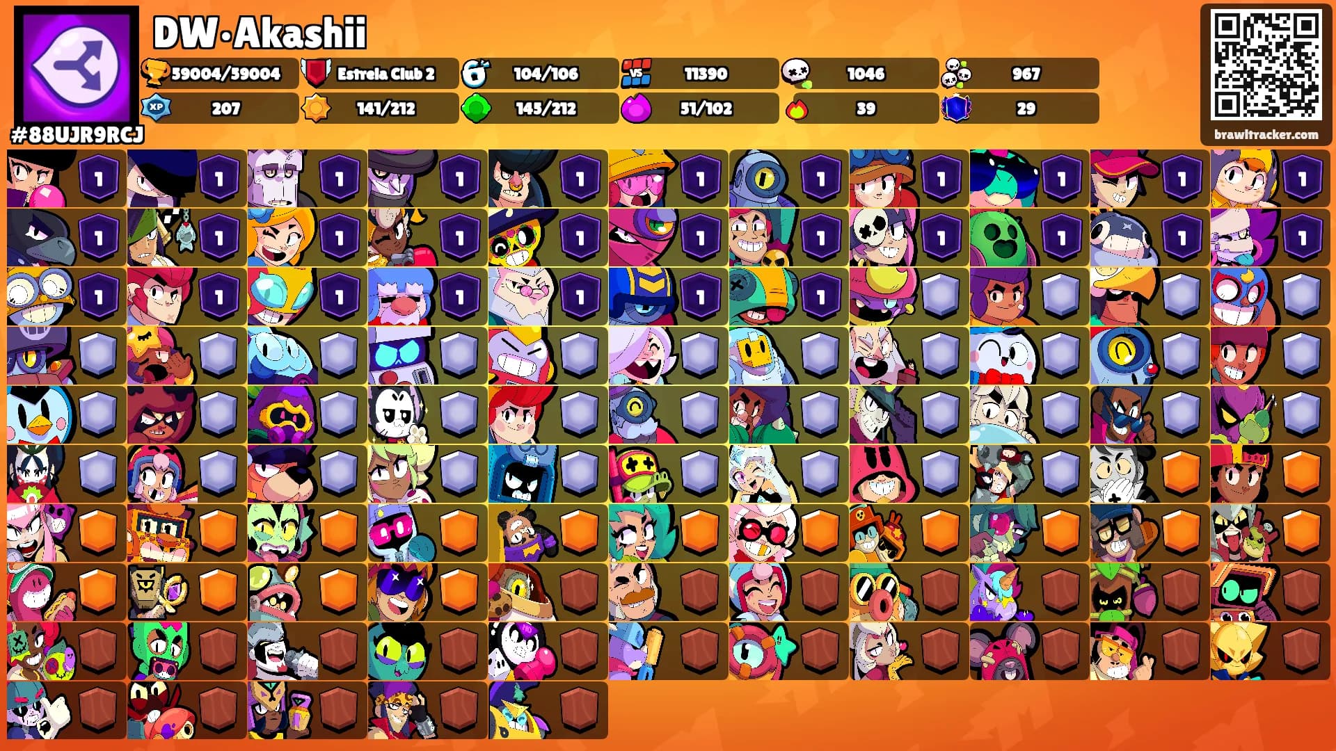 DW•Akashii's Ranks