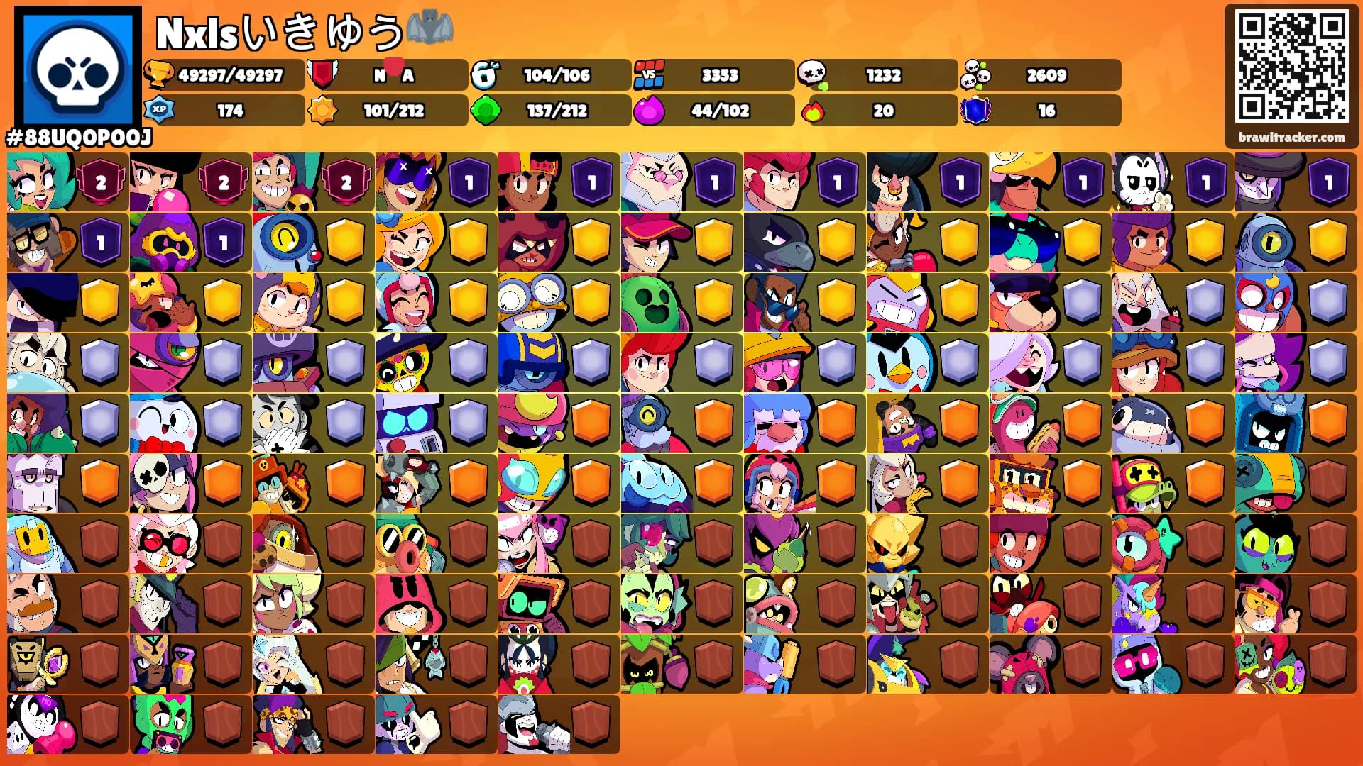 Nxlsいきゆう🦇's Ranks
