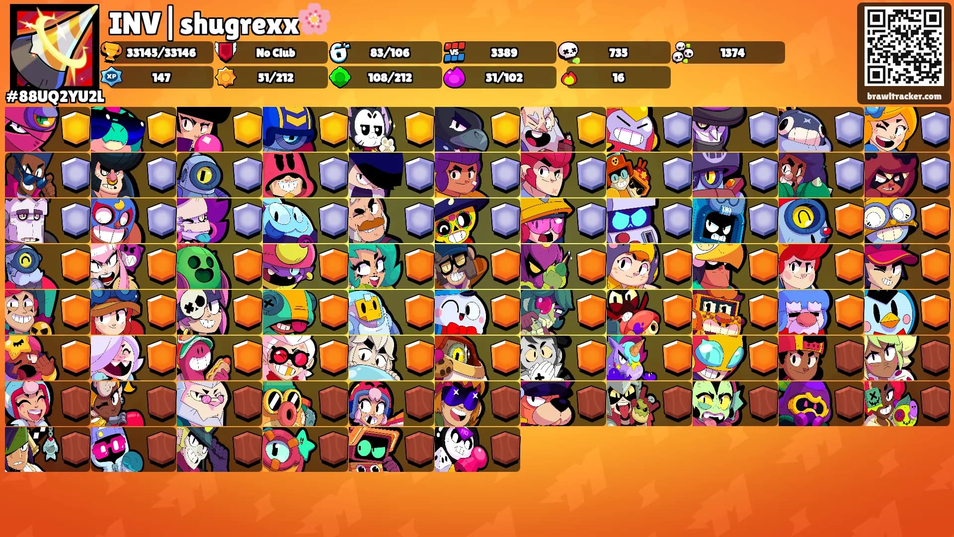 INV|shugrexx🌸's Ranks