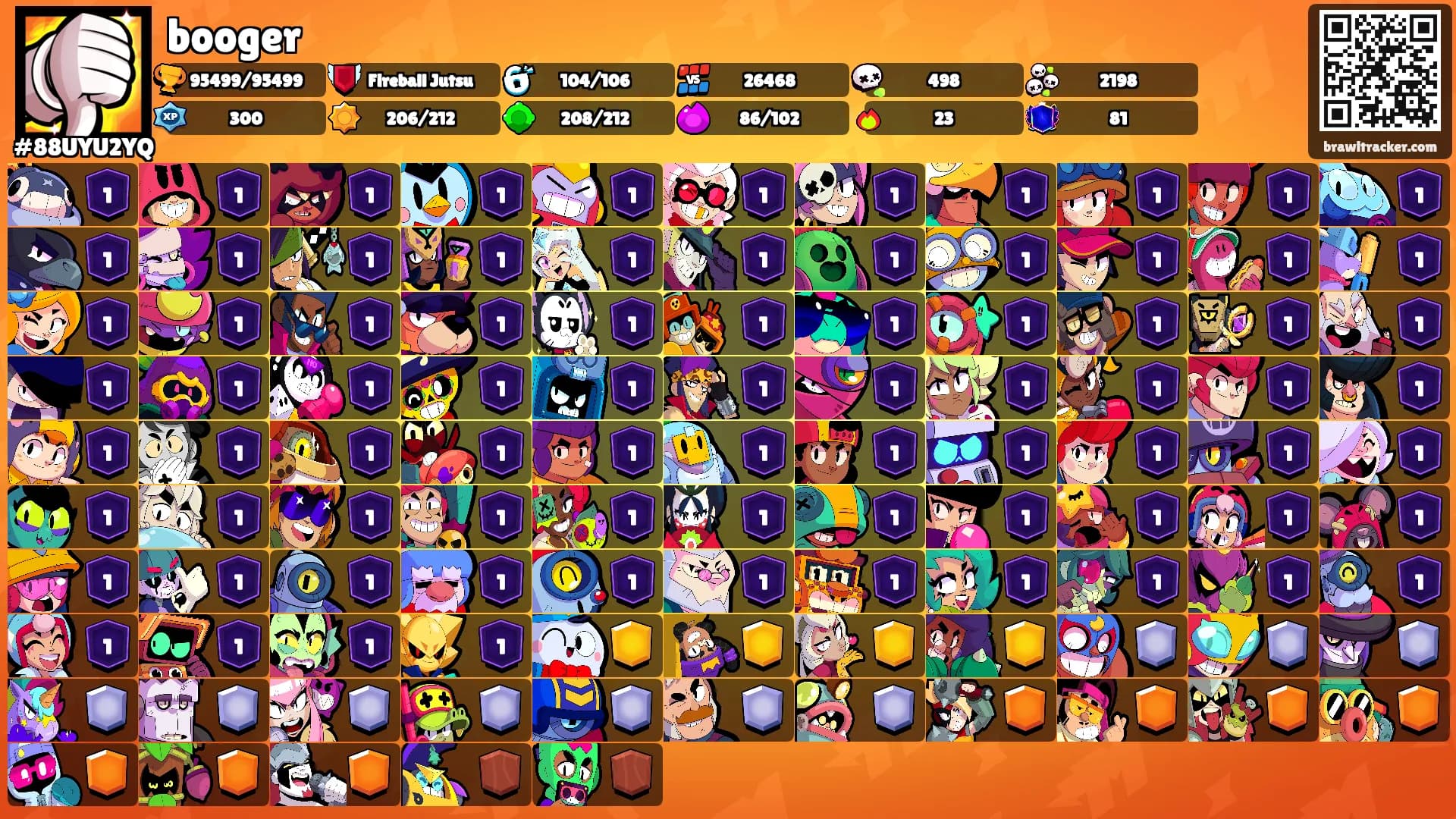 booger's Ranks