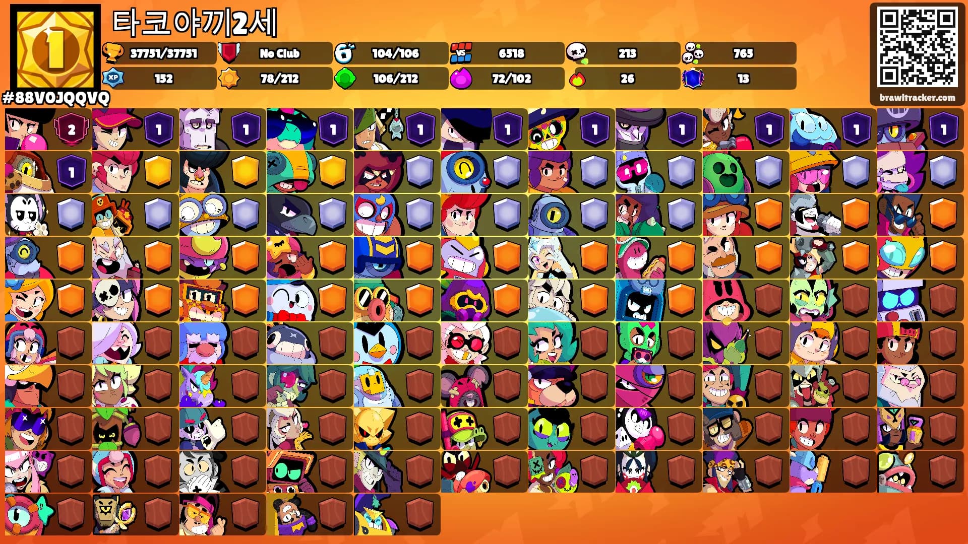 타코야끼2세's Ranks