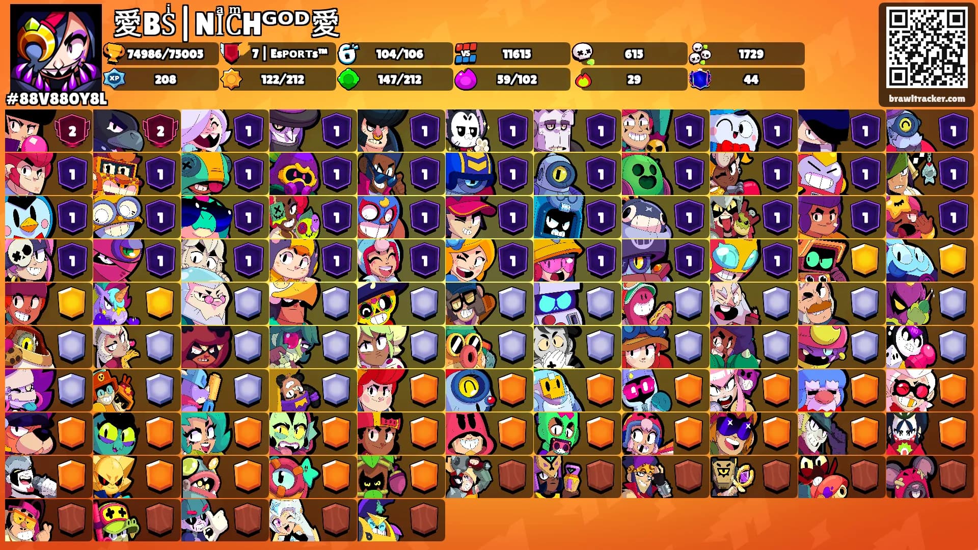 愛BSͥ|NIͣCͫHᴳᴼᴰ愛's Ranks